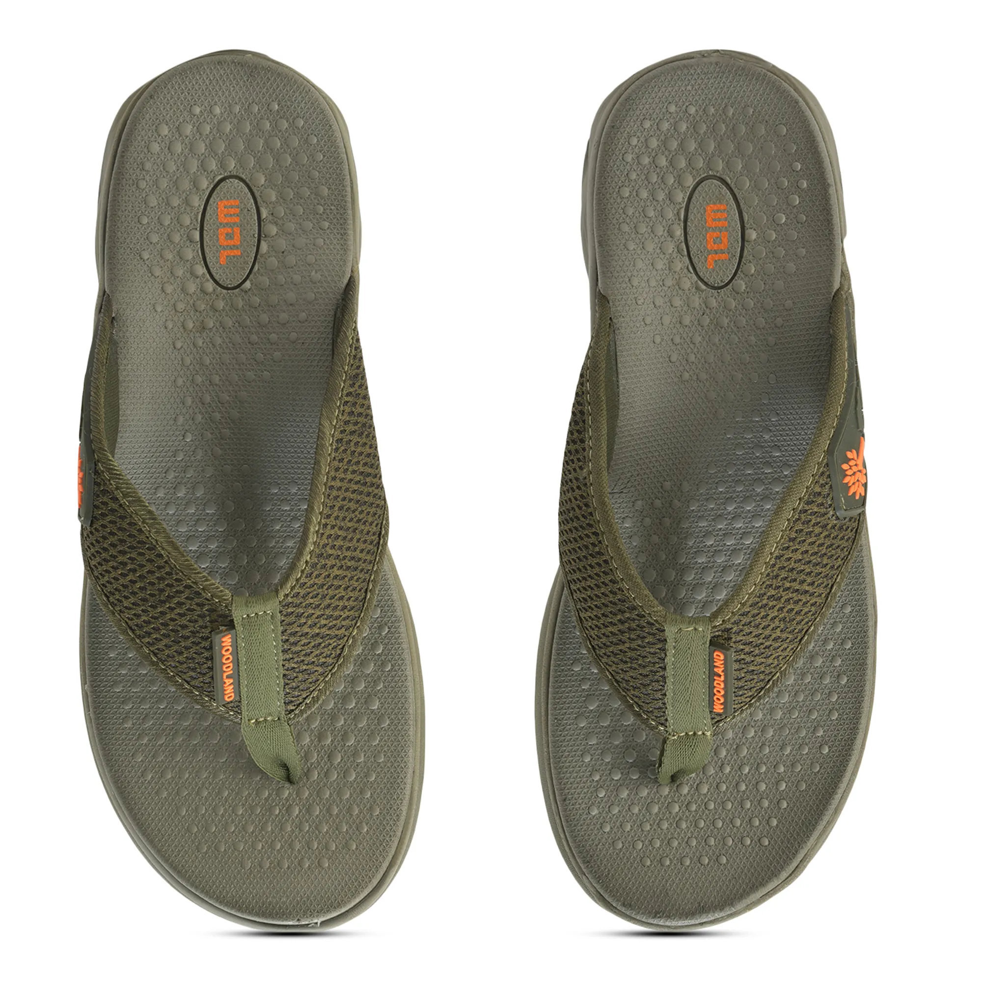 Woodland Men’s Olive Urban Glide Slippers - Thumbnail 5