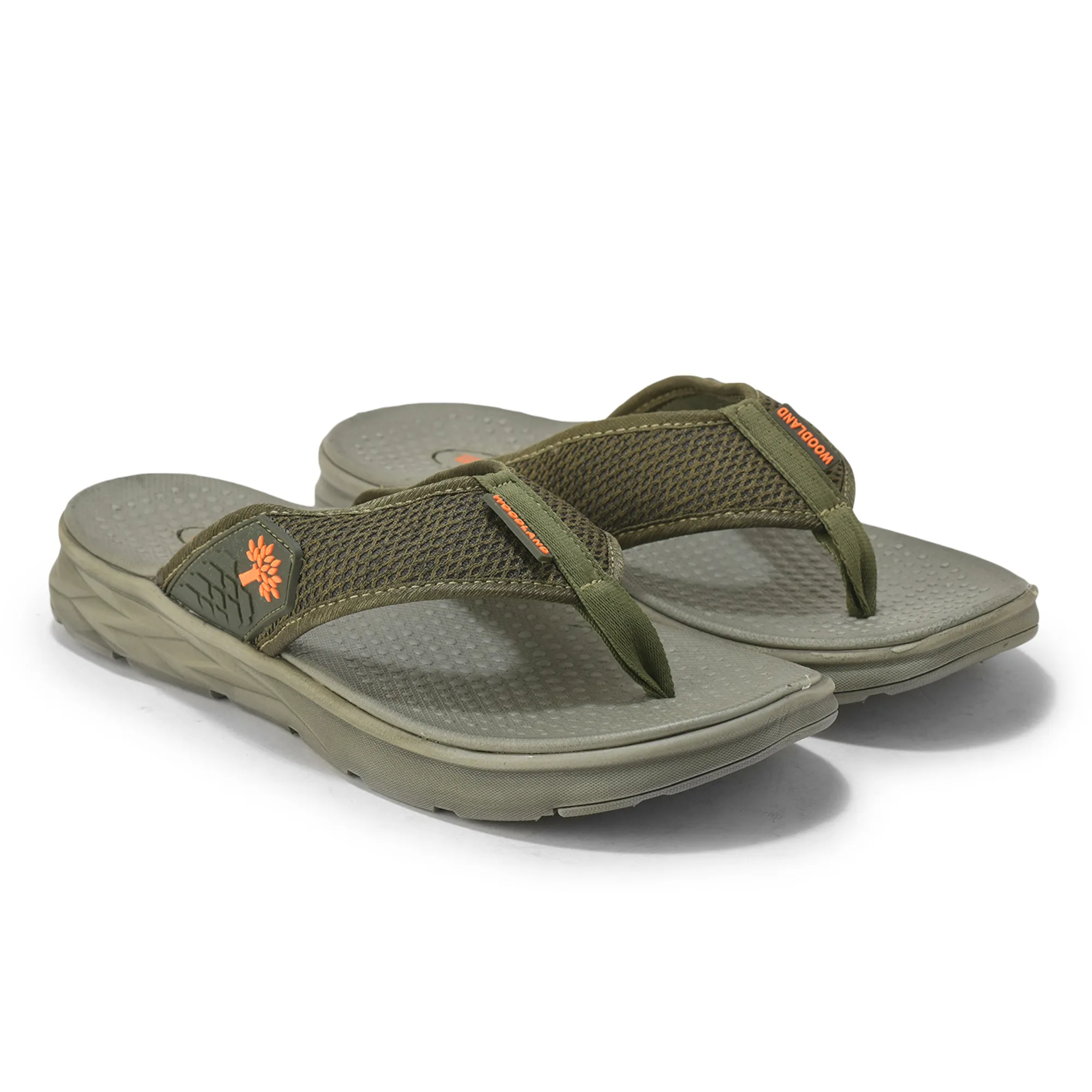 Woodland Men’s Olive Urban Glide Slippers - Thumbnail 8