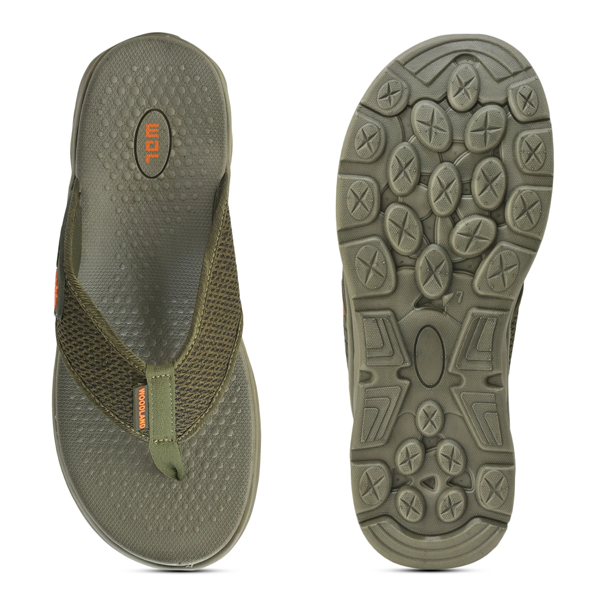 Woodland Men’s Olive Urban Glide Slippers - Thumbnail 9