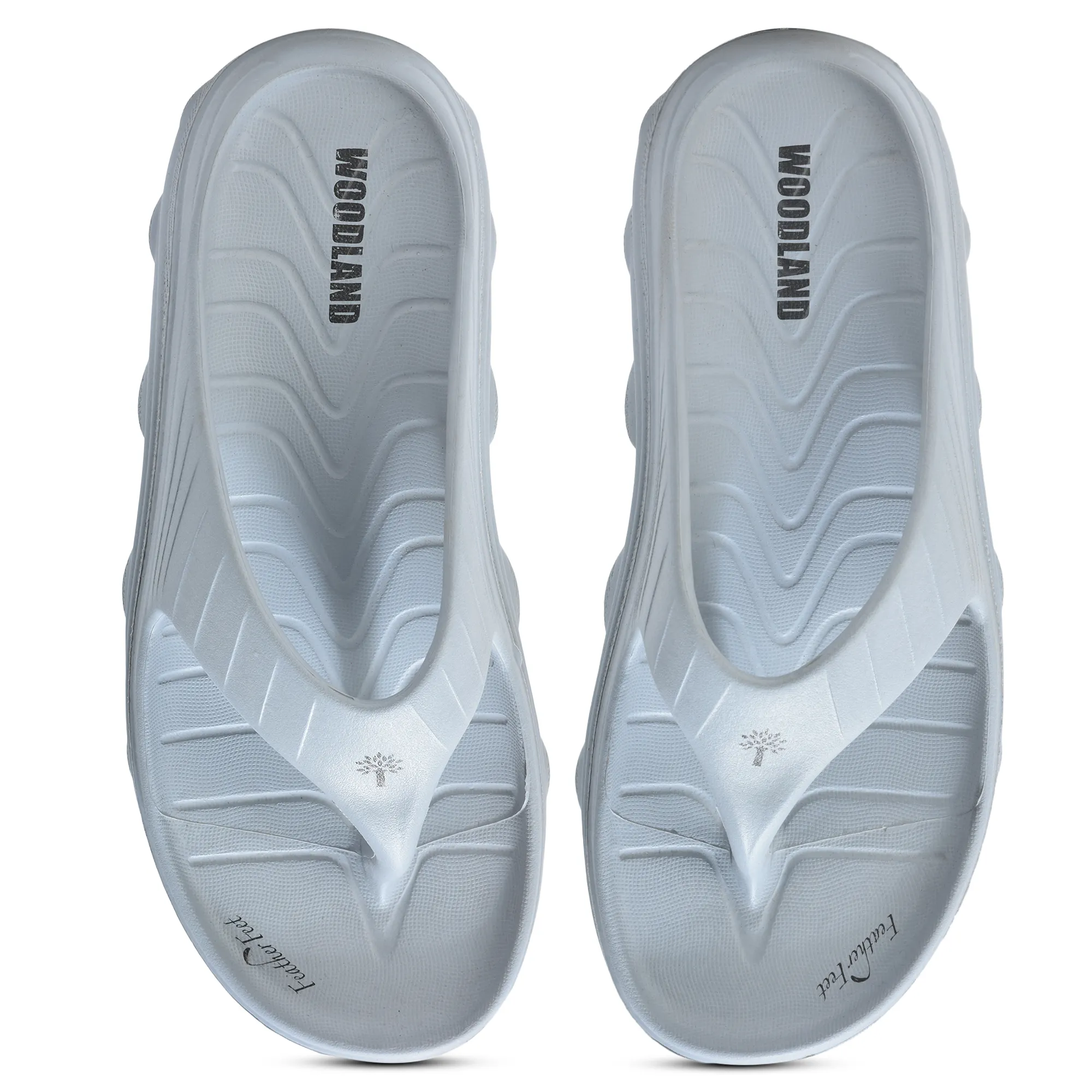 Grey Eva Sports Slippers For Men - Thumbnail 3