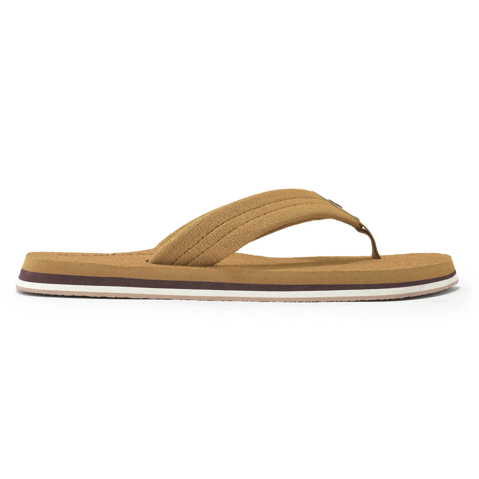 Woodland Men’s Camel Everyday Grip Flip Flops - Thumbnail 2