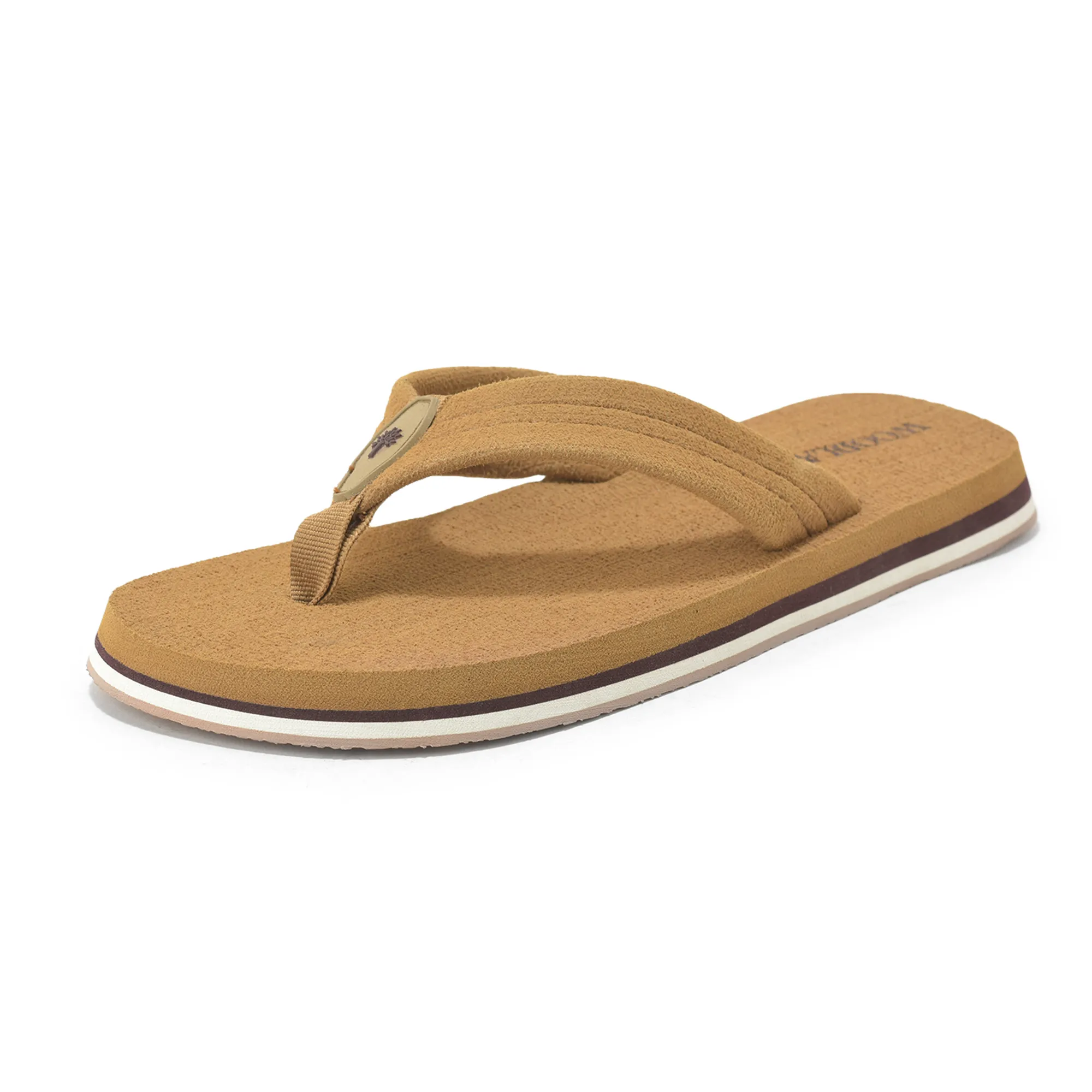 Woodland Men’s Camel Everyday Grip Flip Flops - Thumbnail 11