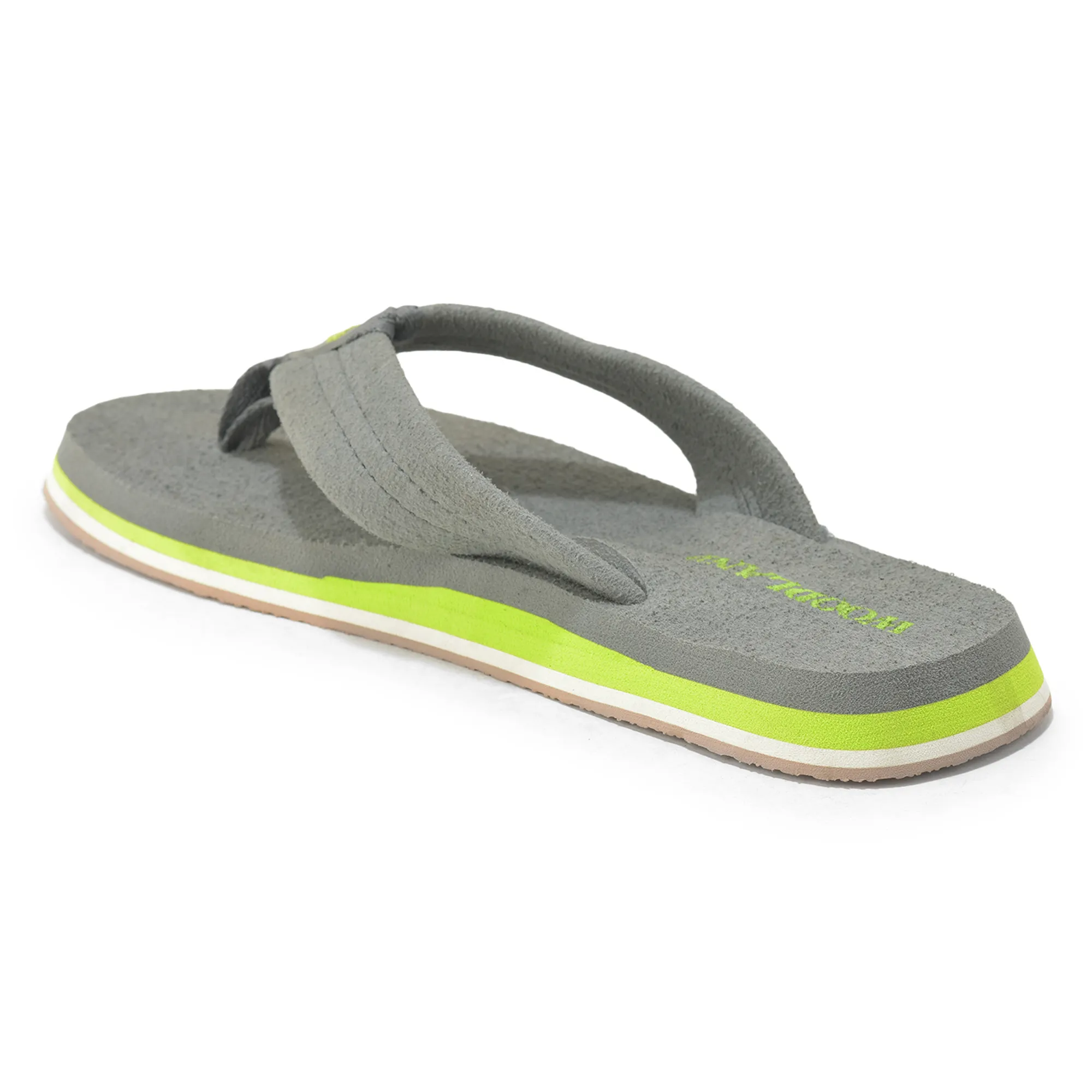 Woodland Men’s Light Grey Everyday Grip Flip Flops - Thumbnail 7