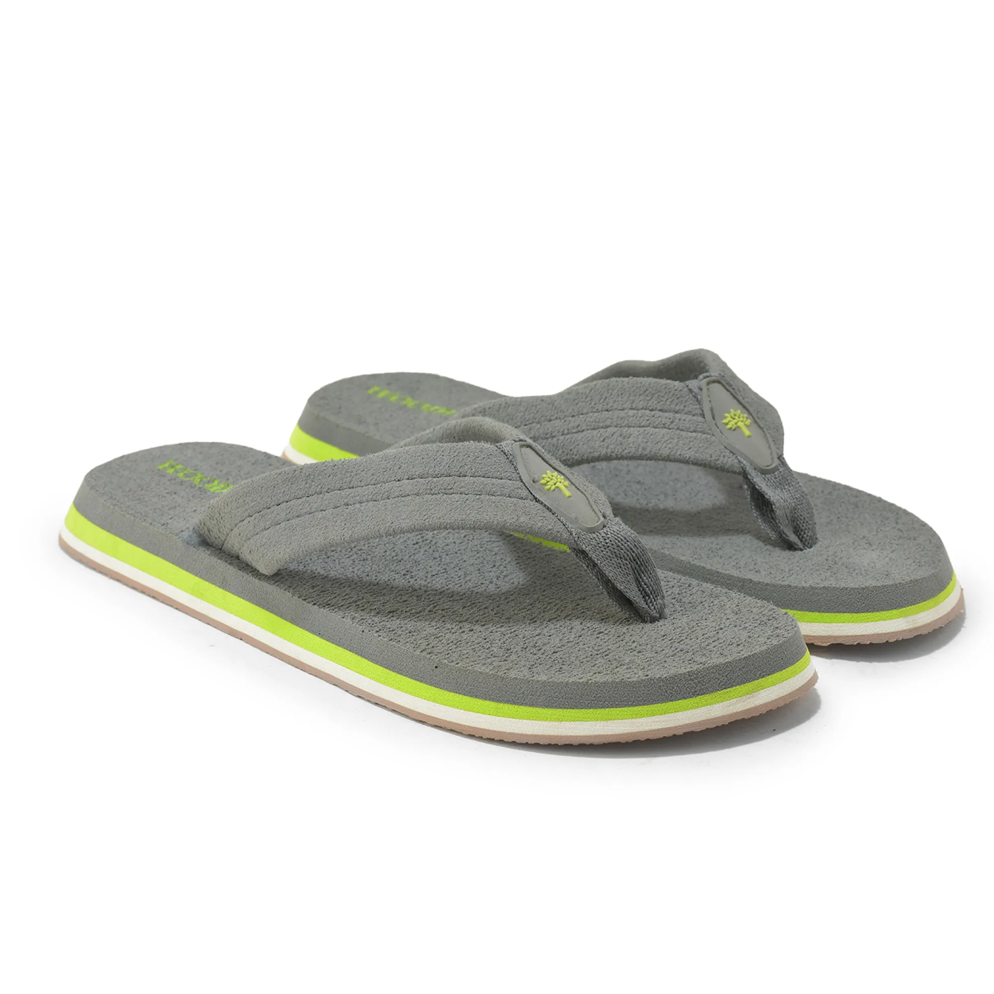Woodland Men’s Light Grey Everyday Grip Flip Flops - Thumbnail 8