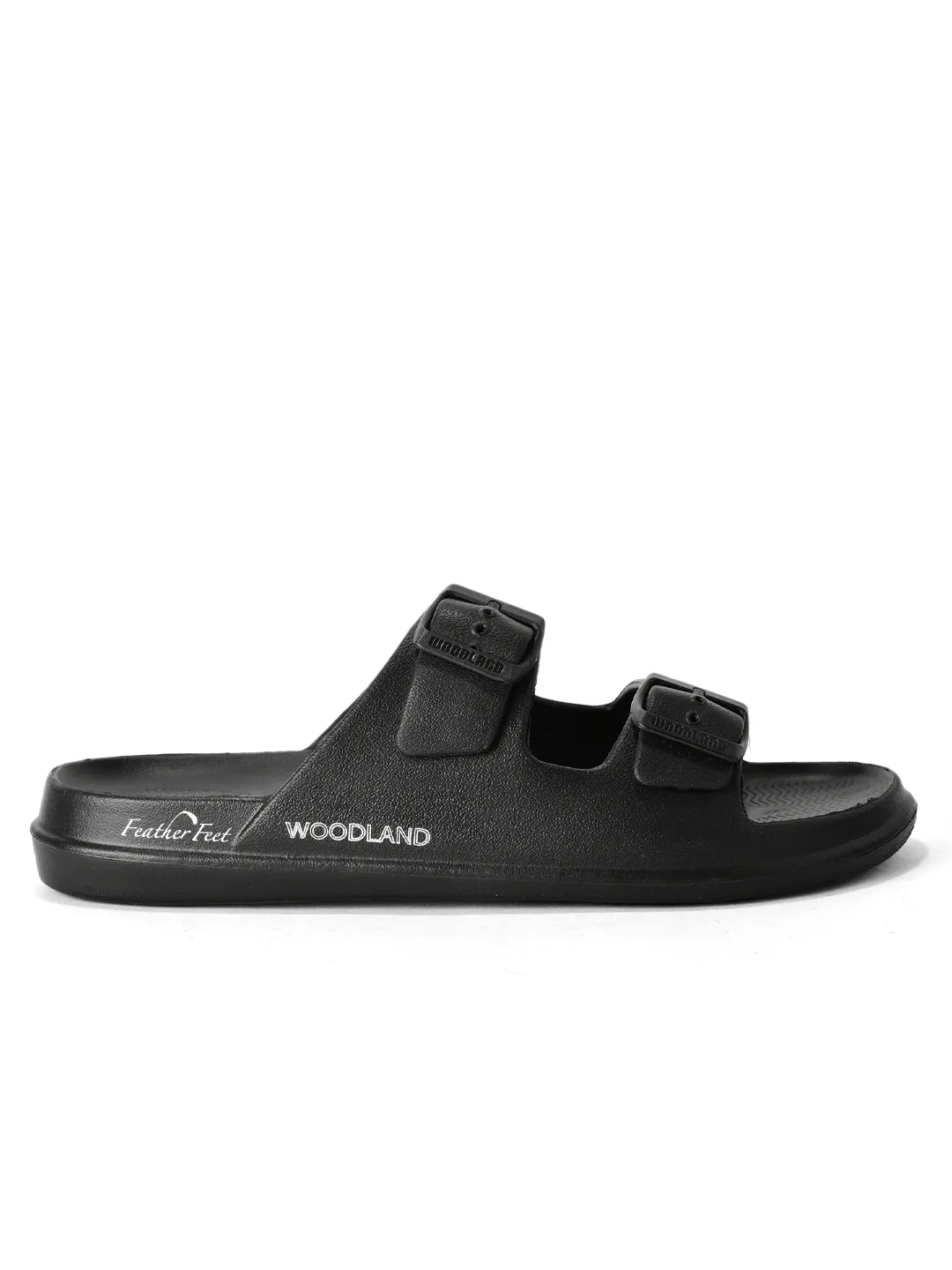 Men Black EVA Flip Flop Slippers - Thumbnail 2