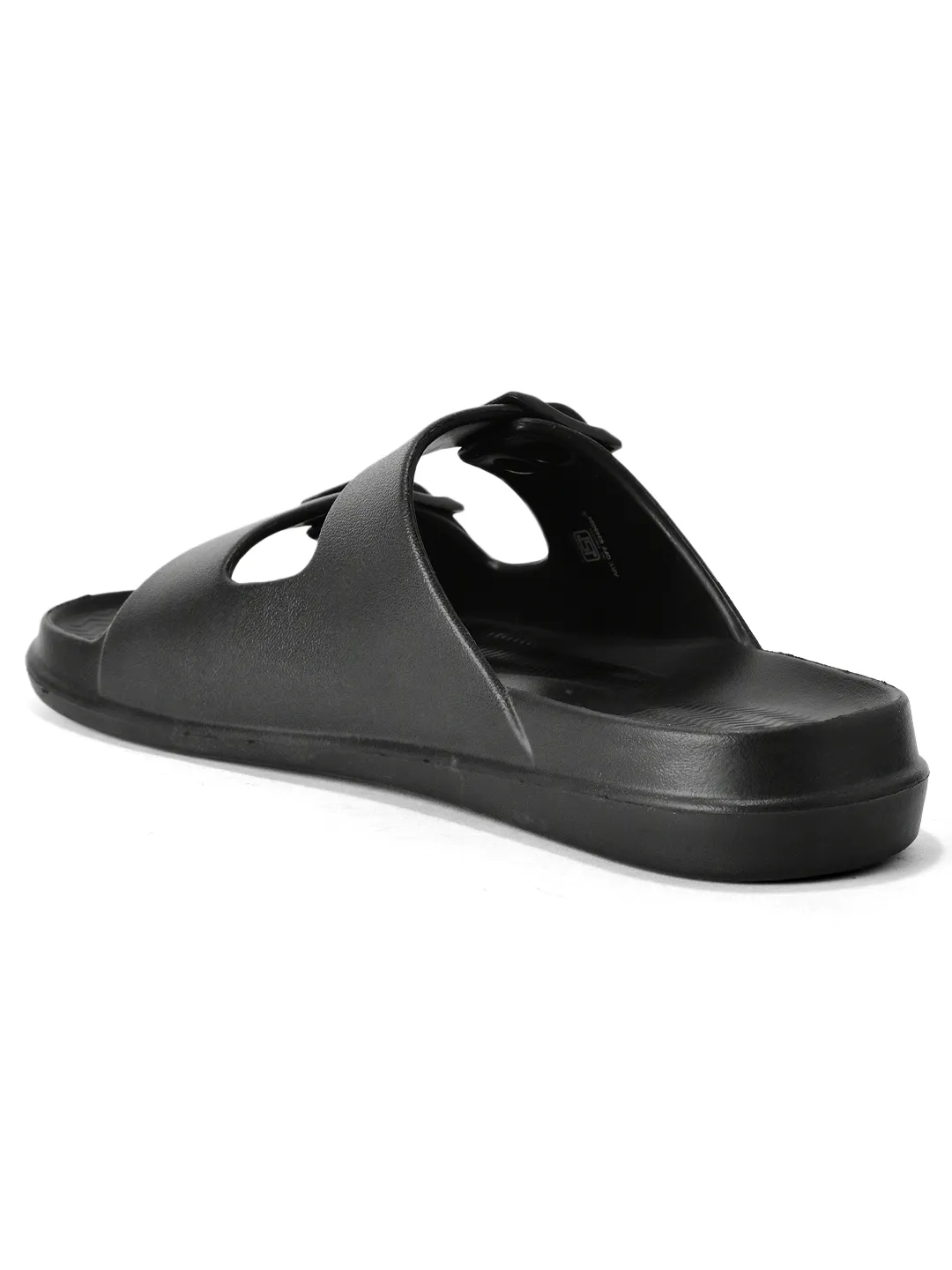 Men Black EVA Flip Flop Slippers - Thumbnail 7