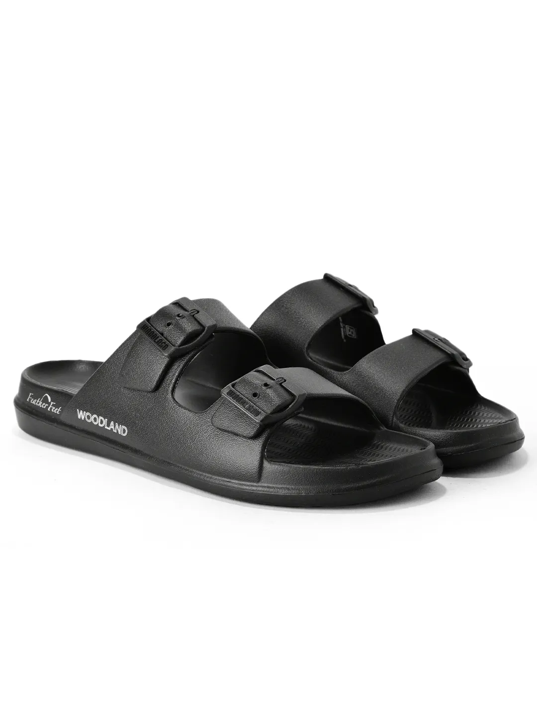Men Black EVA Flip Flop Slippers - Thumbnail 8