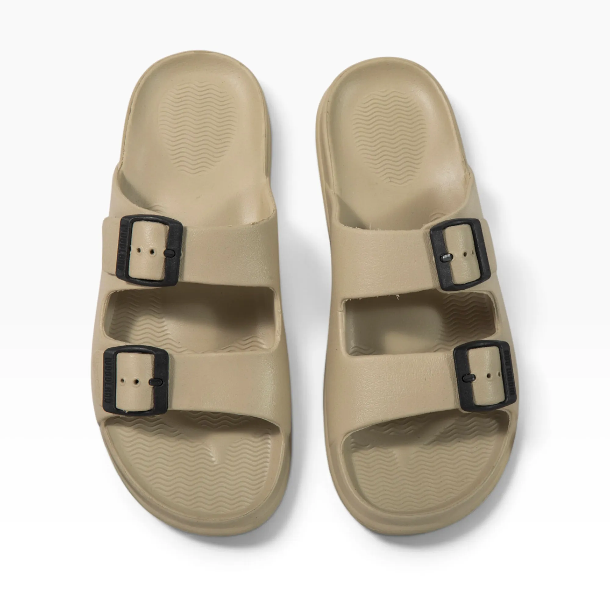 Men Khaki EVA Flip Flop Slippers - Thumbnail 5
