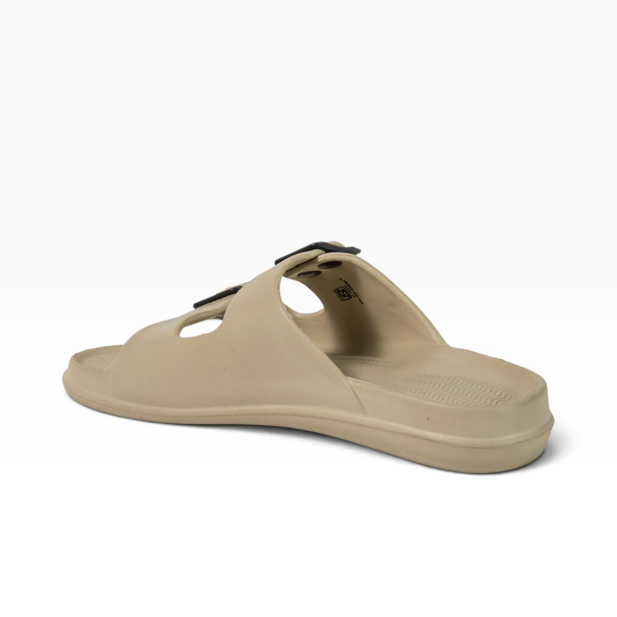 Men Khaki EVA Flip Flop Slippers - Thumbnail 6