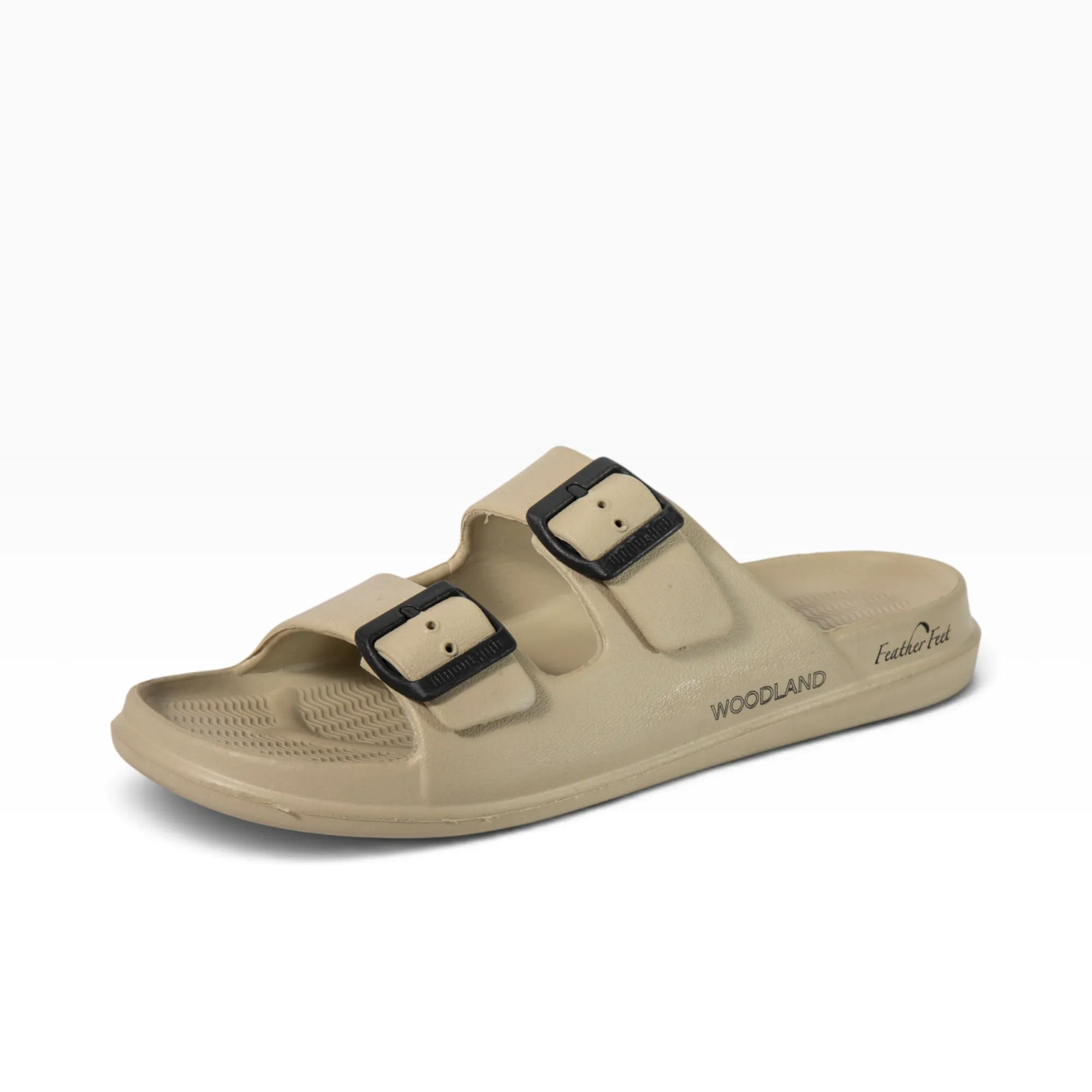 Men Khaki EVA Flip Flop Slippers - Thumbnail 9