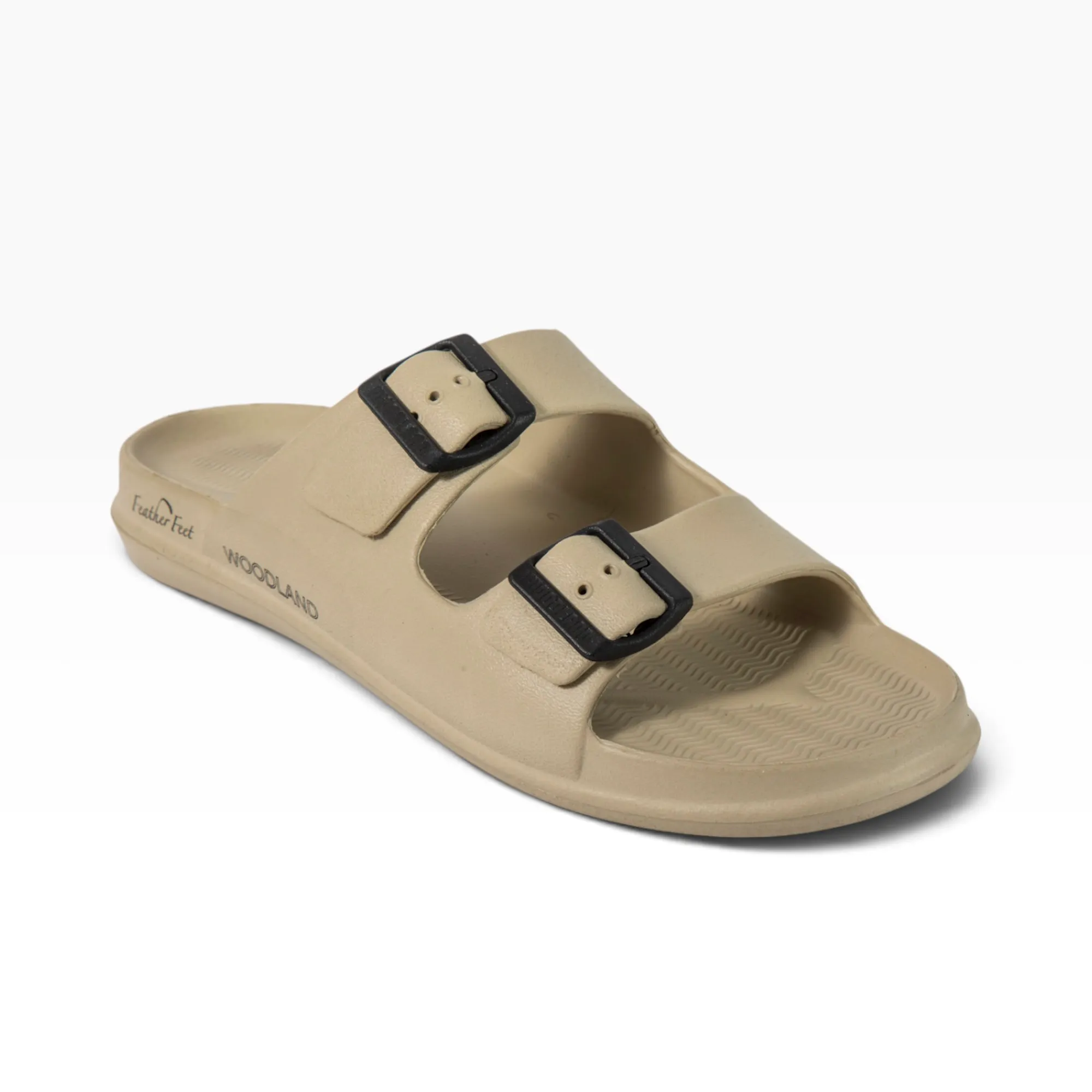 Men Khaki EVA Flip Flop Slippers - Thumbnail 10