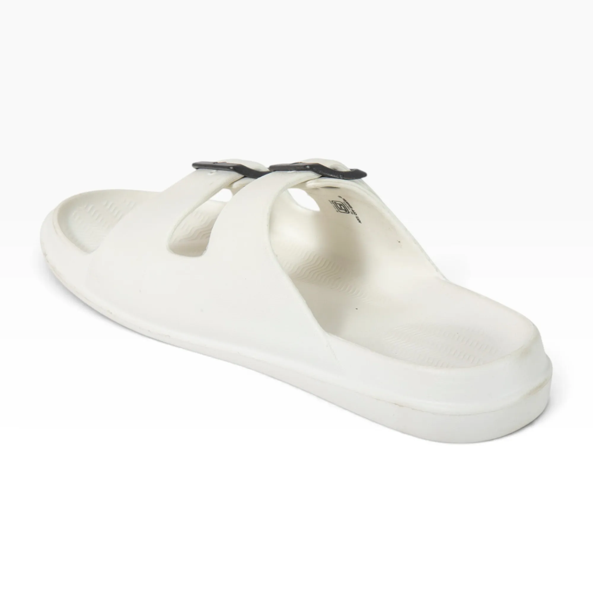 Men White EVA Flip Flop Slippers - Thumbnail 6