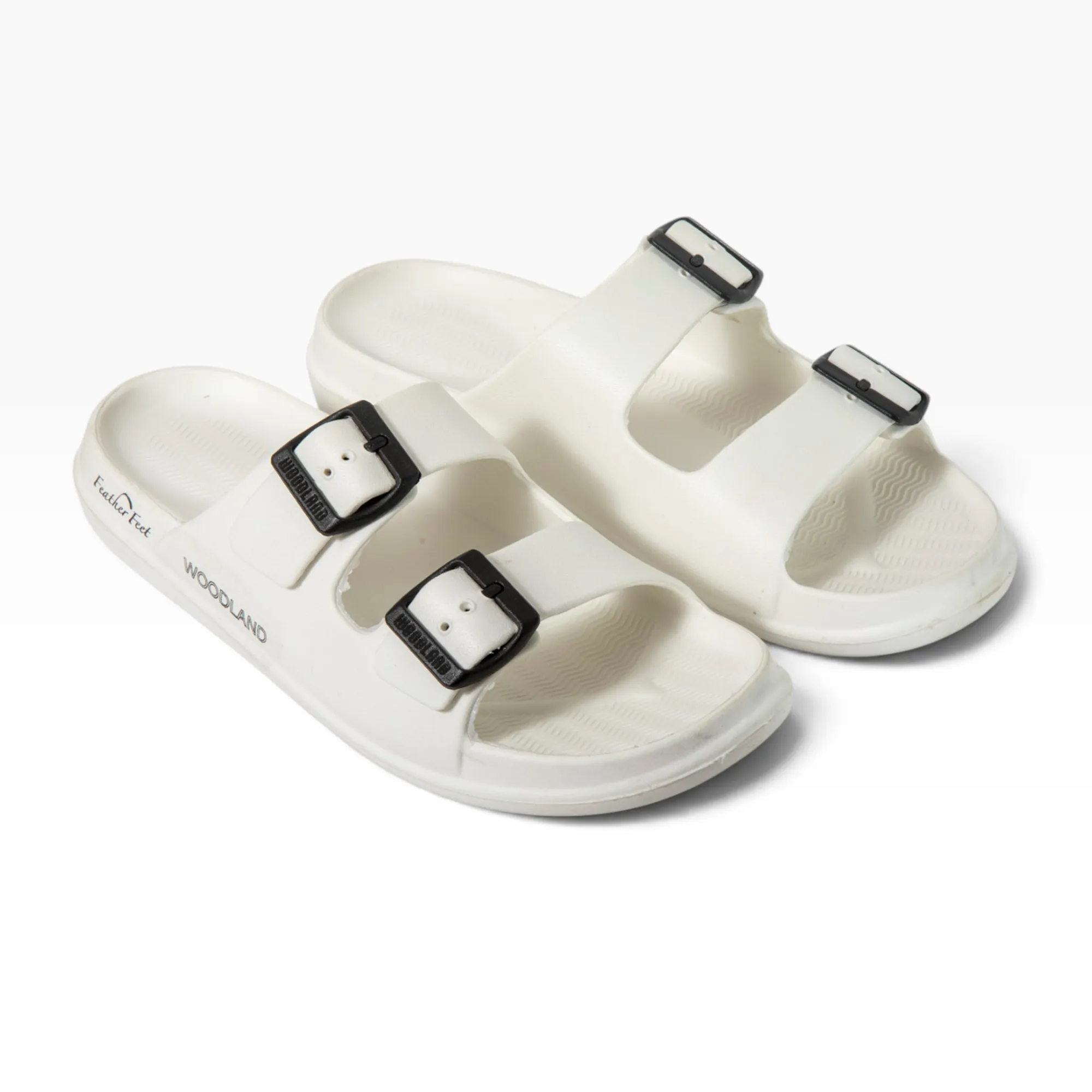 Men White EVA Flip Flop Slippers - Thumbnail 7