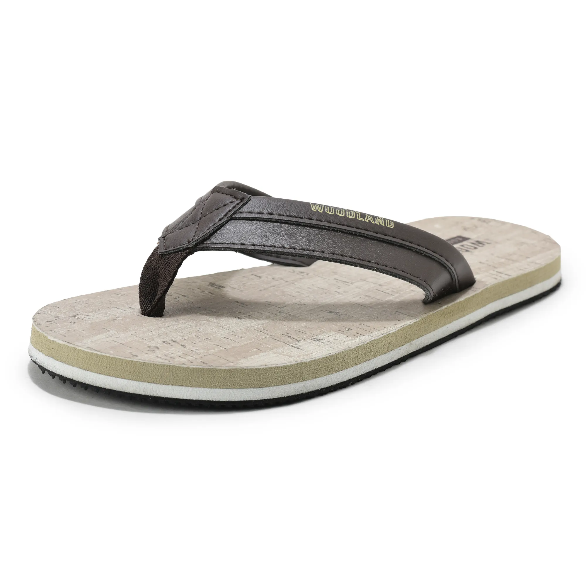 Men Beige Comfort EVA Flip Flops - Thumbnail 11