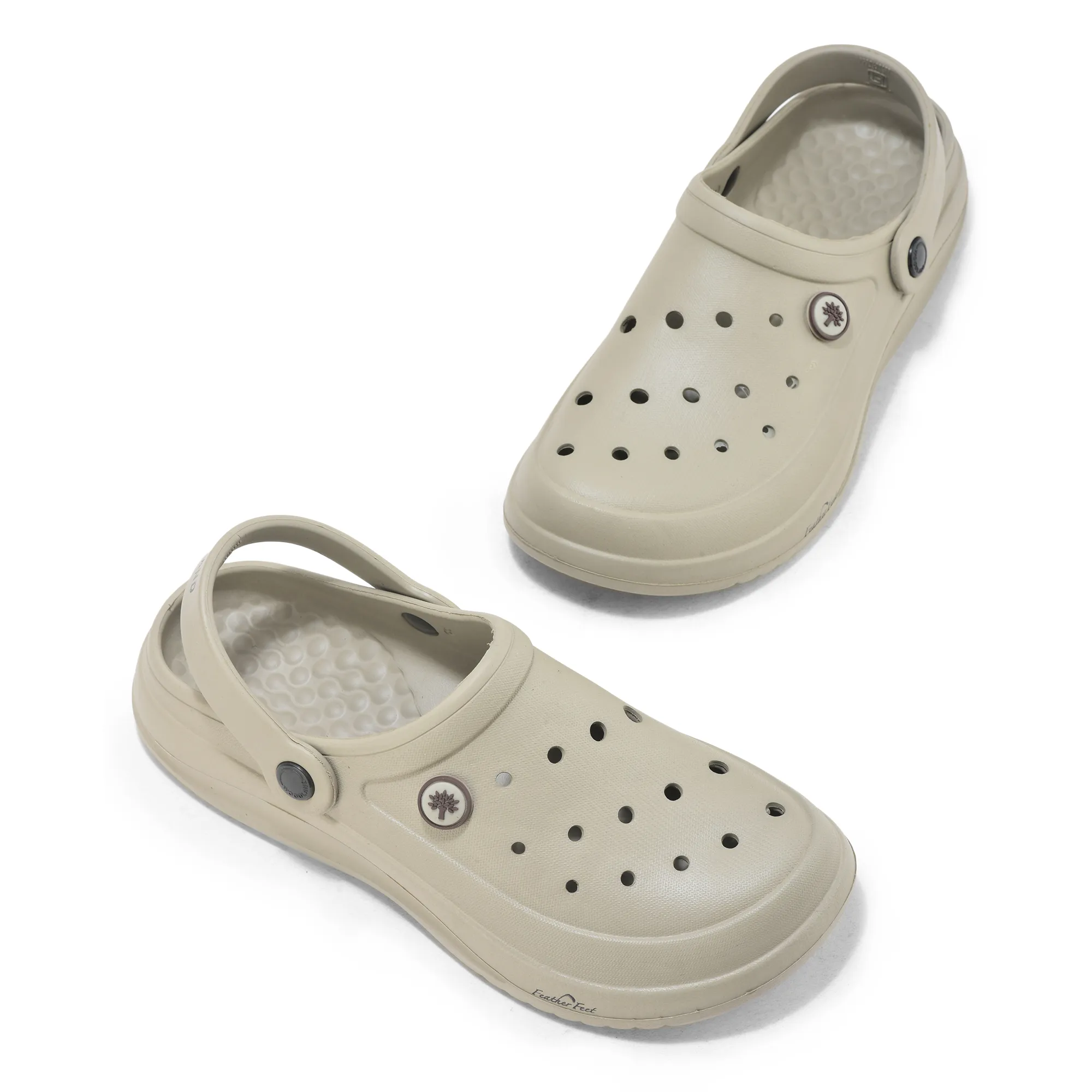 Woodland Khaki Men Slipper Slider - Thumbnail 2