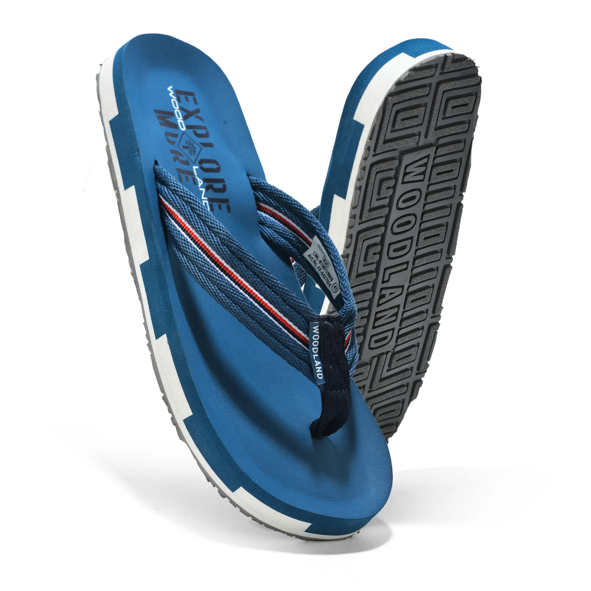 Blue Slipper Flip Flops For Men 14