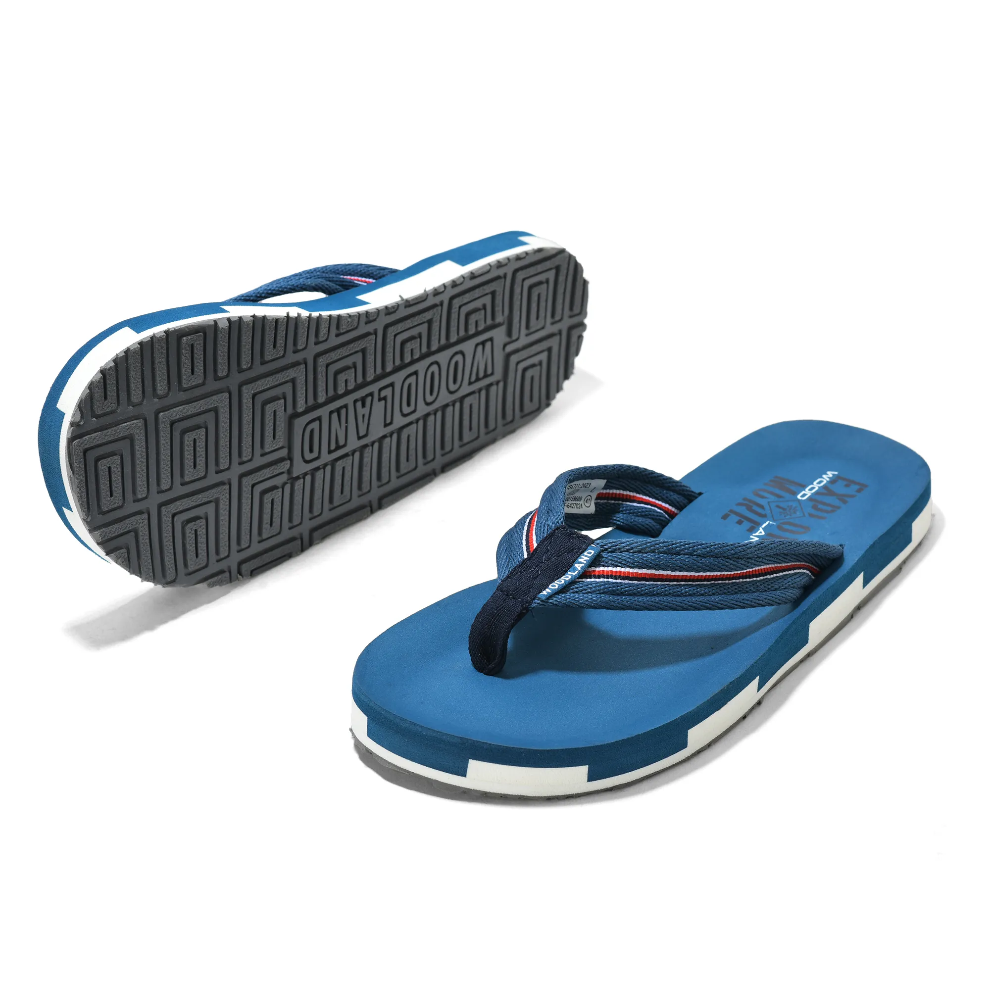 Blue Slipper Flip Flops For Men 7