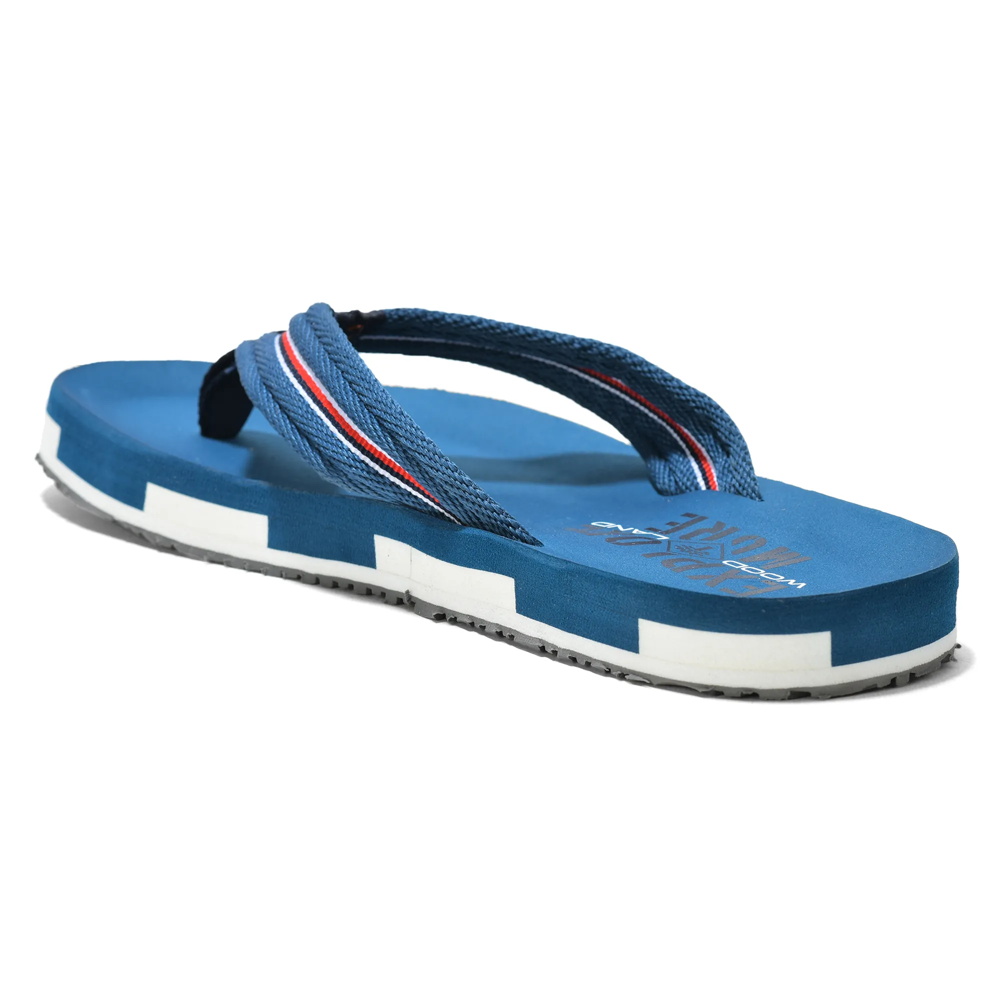 Blue Slipper Flip Flops For Men 8