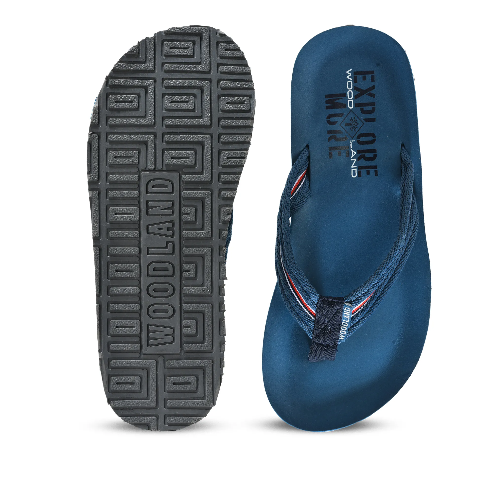 Blue Slipper Flip Flops For Men 10