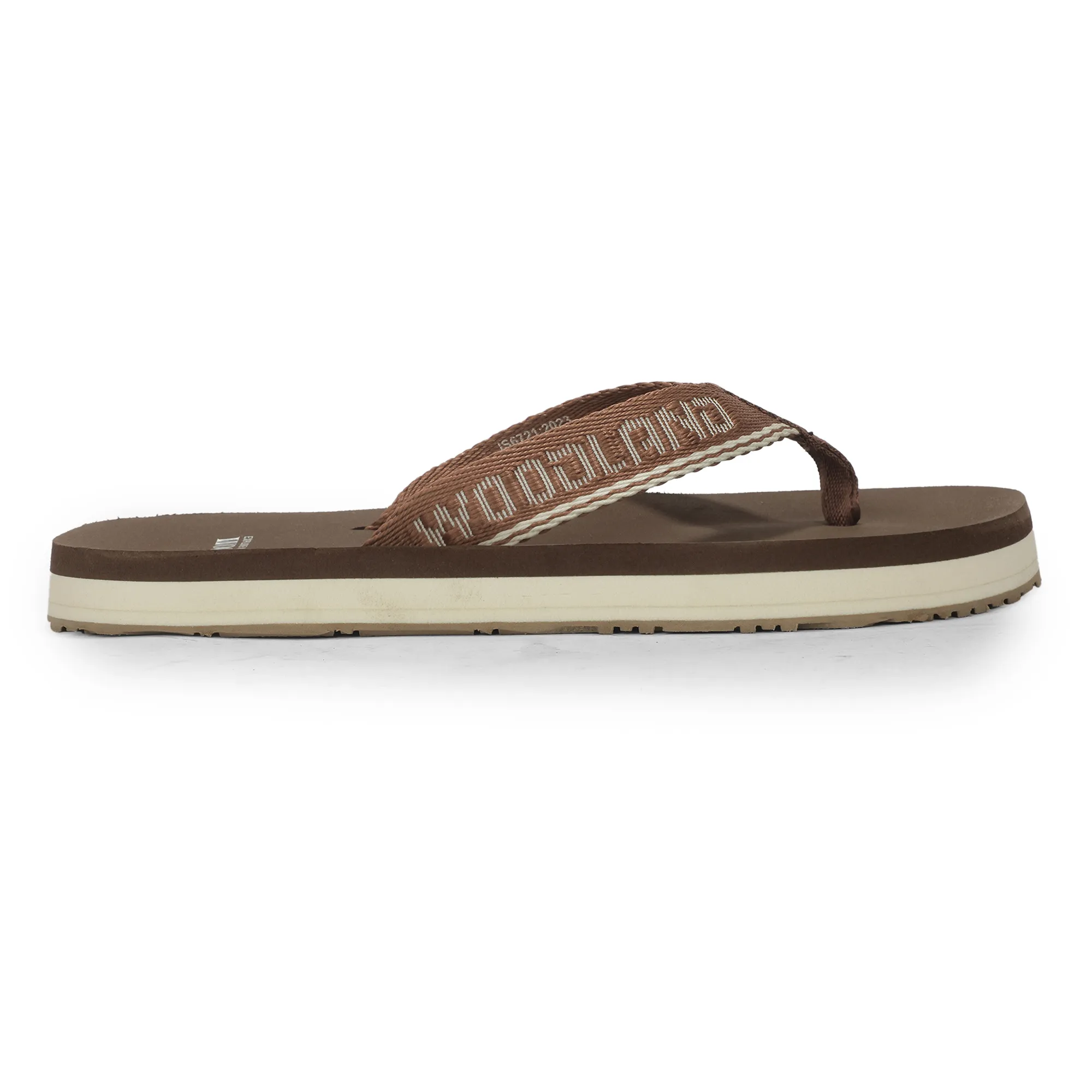 Woodland Men's Brown Lightweight Casual Flip Flops 2