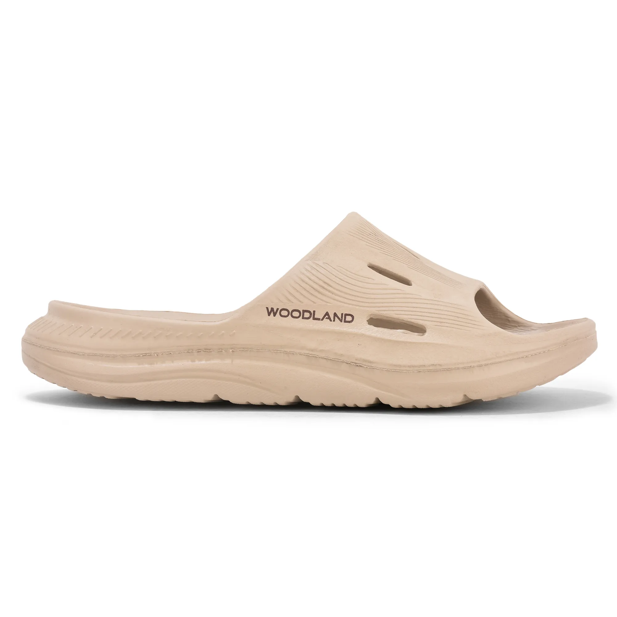 Woodland Khaki Mens Slipper Slider - Image 1