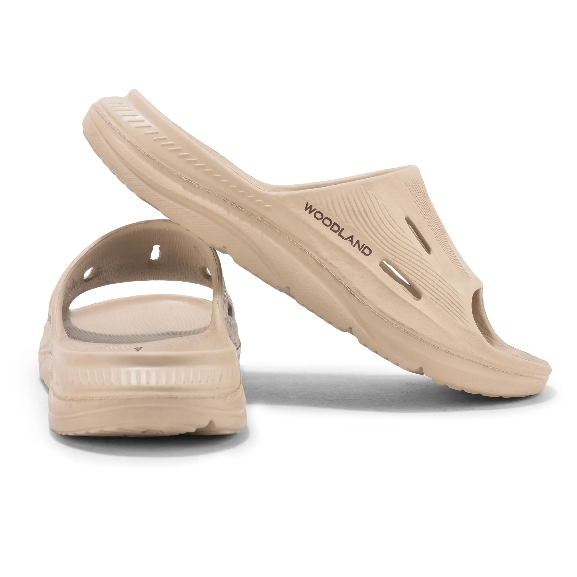 Woodland Khaki Mens Slipper Slider - Thumbnail 11