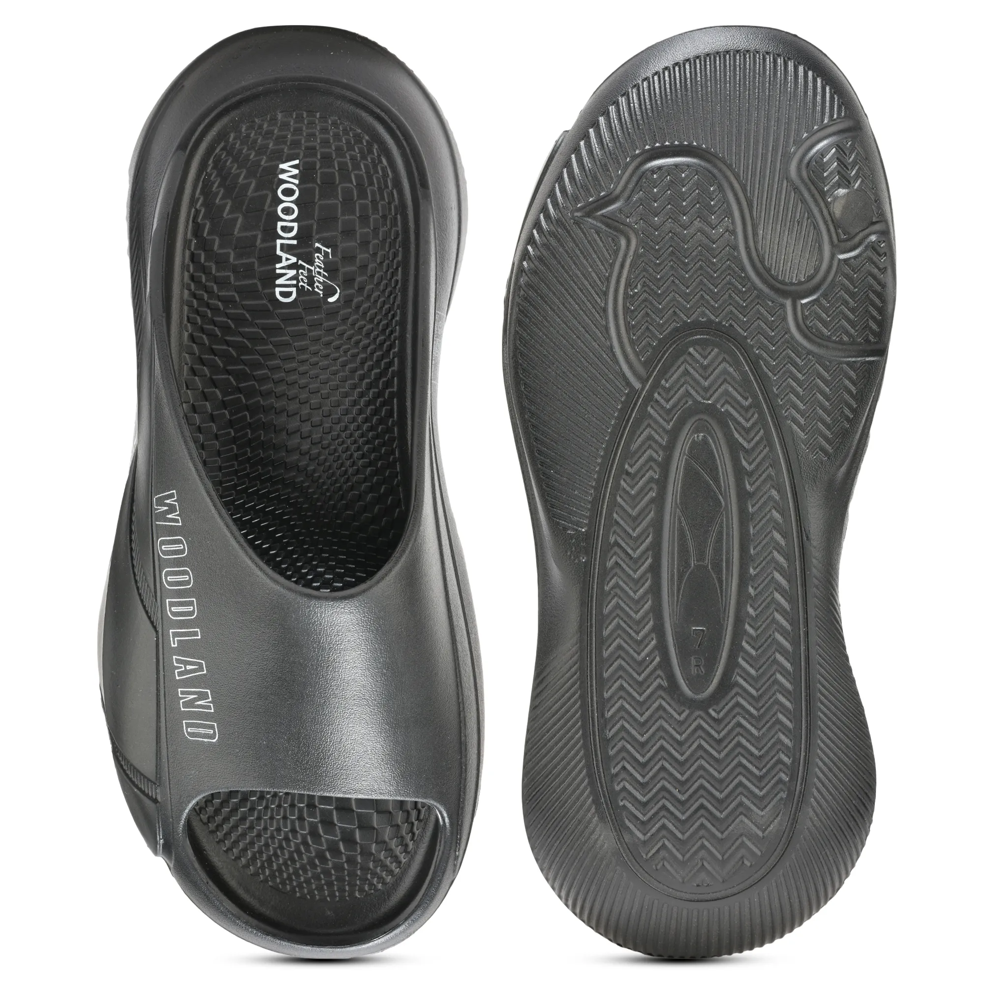 Woodland Black Men EVA Slider Slippers - Thumbnail 8