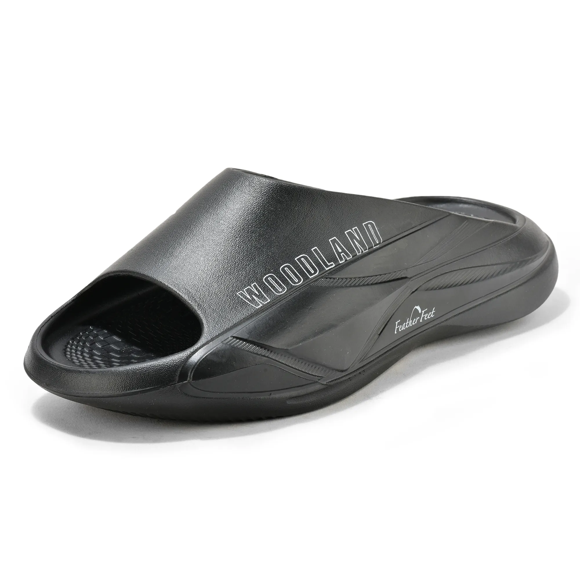 Woodland Black Men EVA Slider Slippers - Thumbnail 11