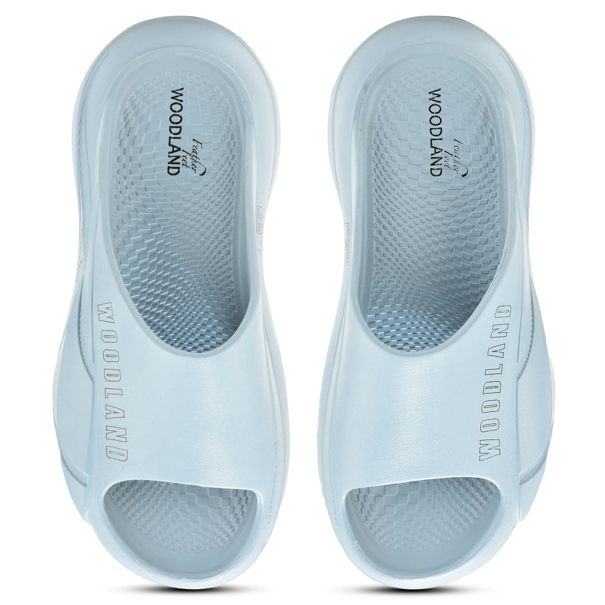 Woodland Dusty Blue Men EVA Slider Slippers - Thumbnail 4