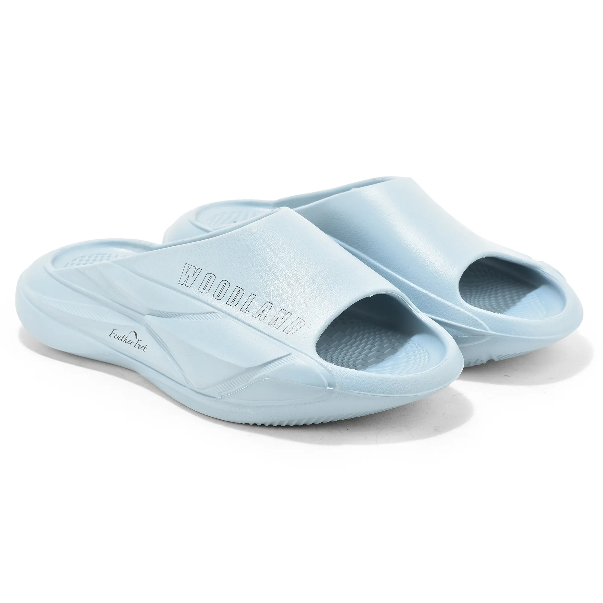 Woodland Dusty Blue Men EVA Slider Slippers - Thumbnail 7