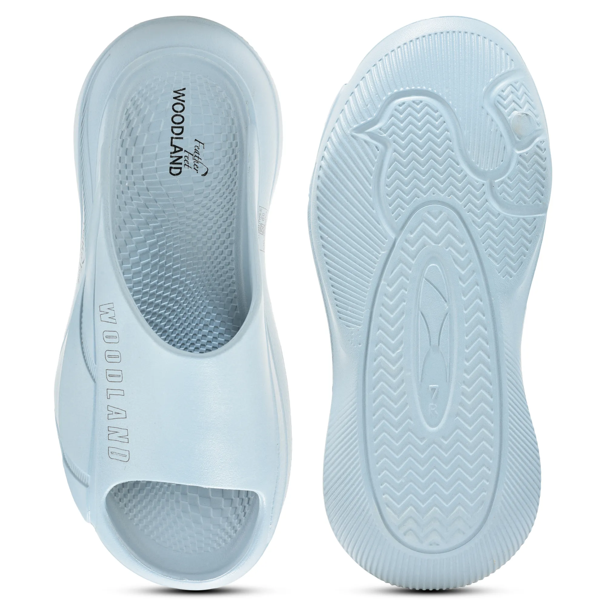 Woodland Dusty Blue Men EVA Slider Slippers - Thumbnail 8