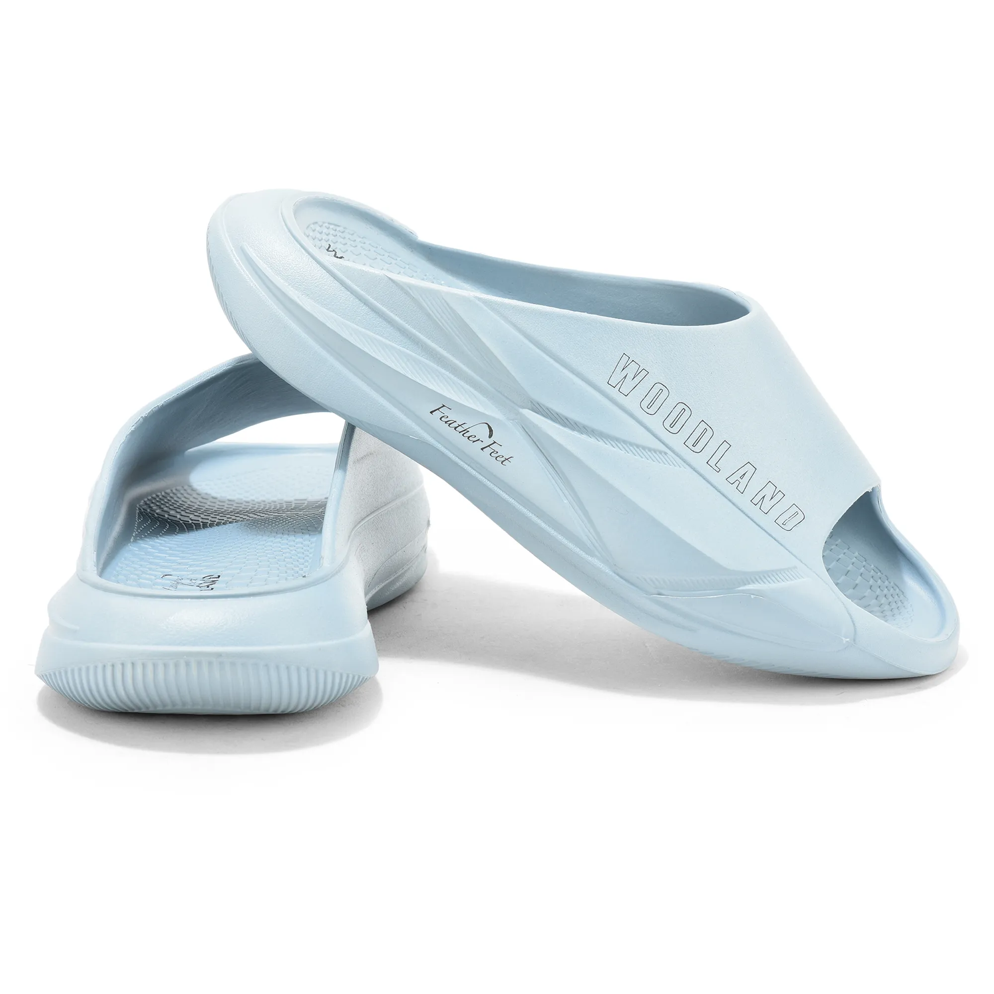 Woodland Dusty Blue Men EVA Slider Slippers - Thumbnail 10