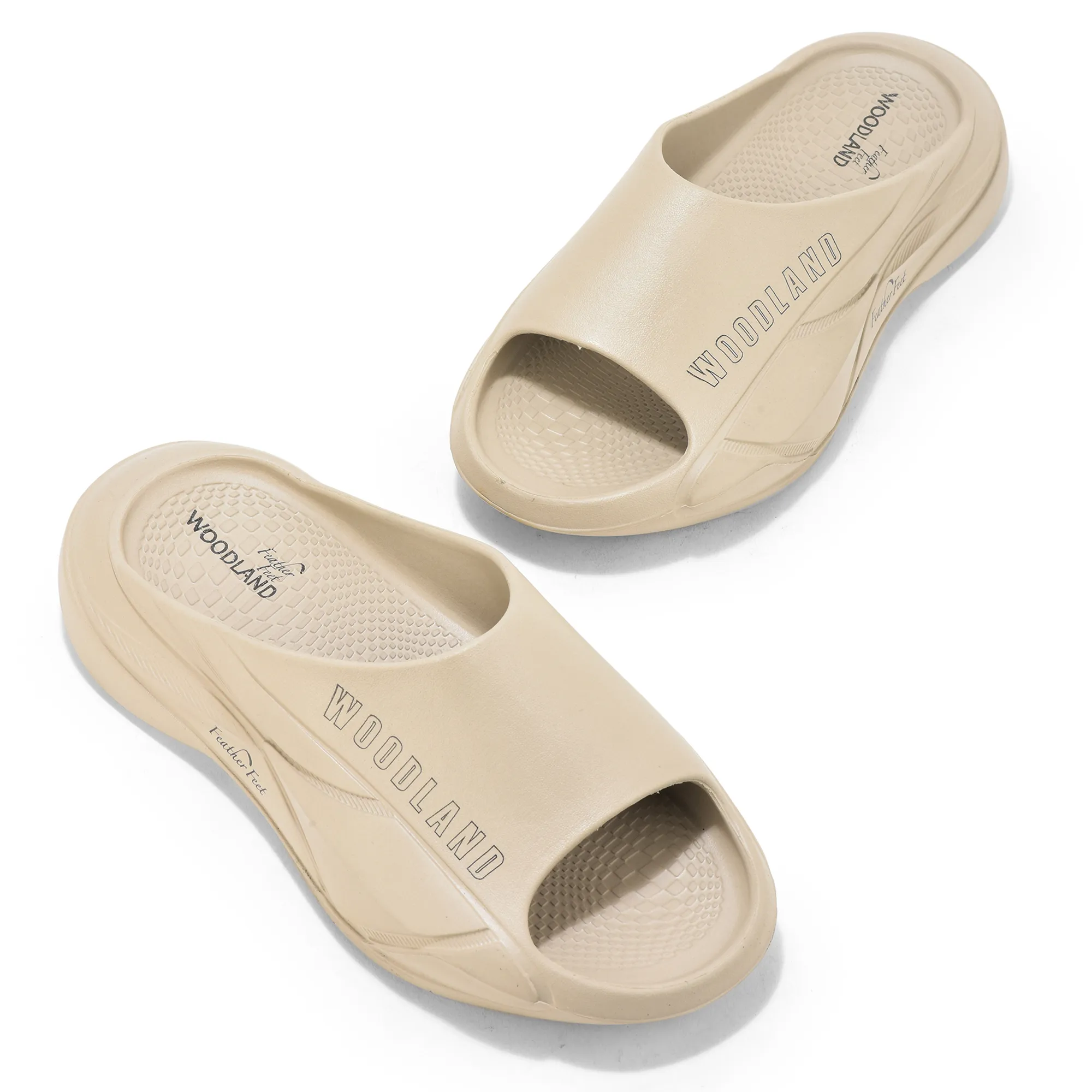 Woodland Khaki Men EVA Slider Slippers - Thumbnail 2