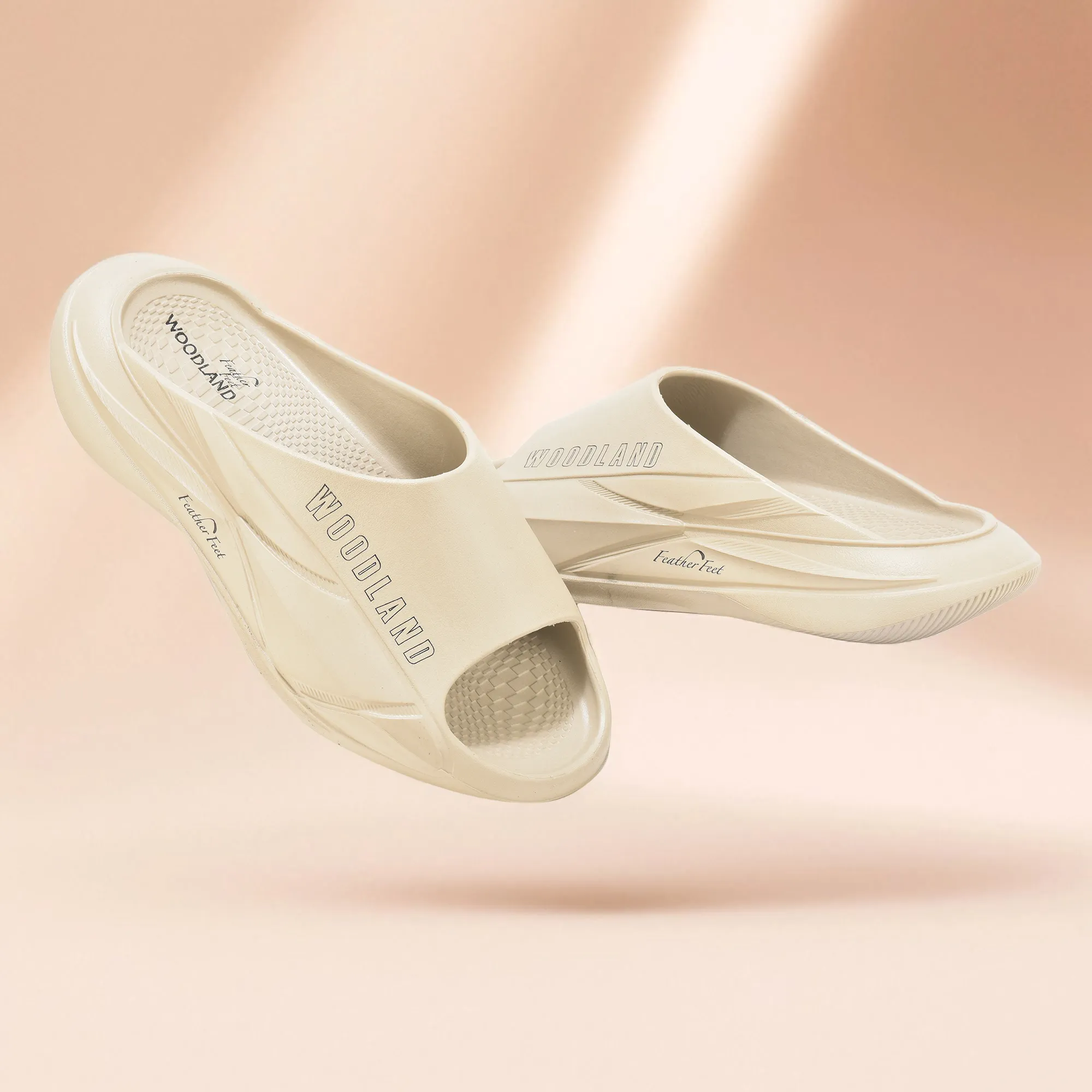 Woodland Khaki Men EVA Slider Slippers - Thumbnail 9