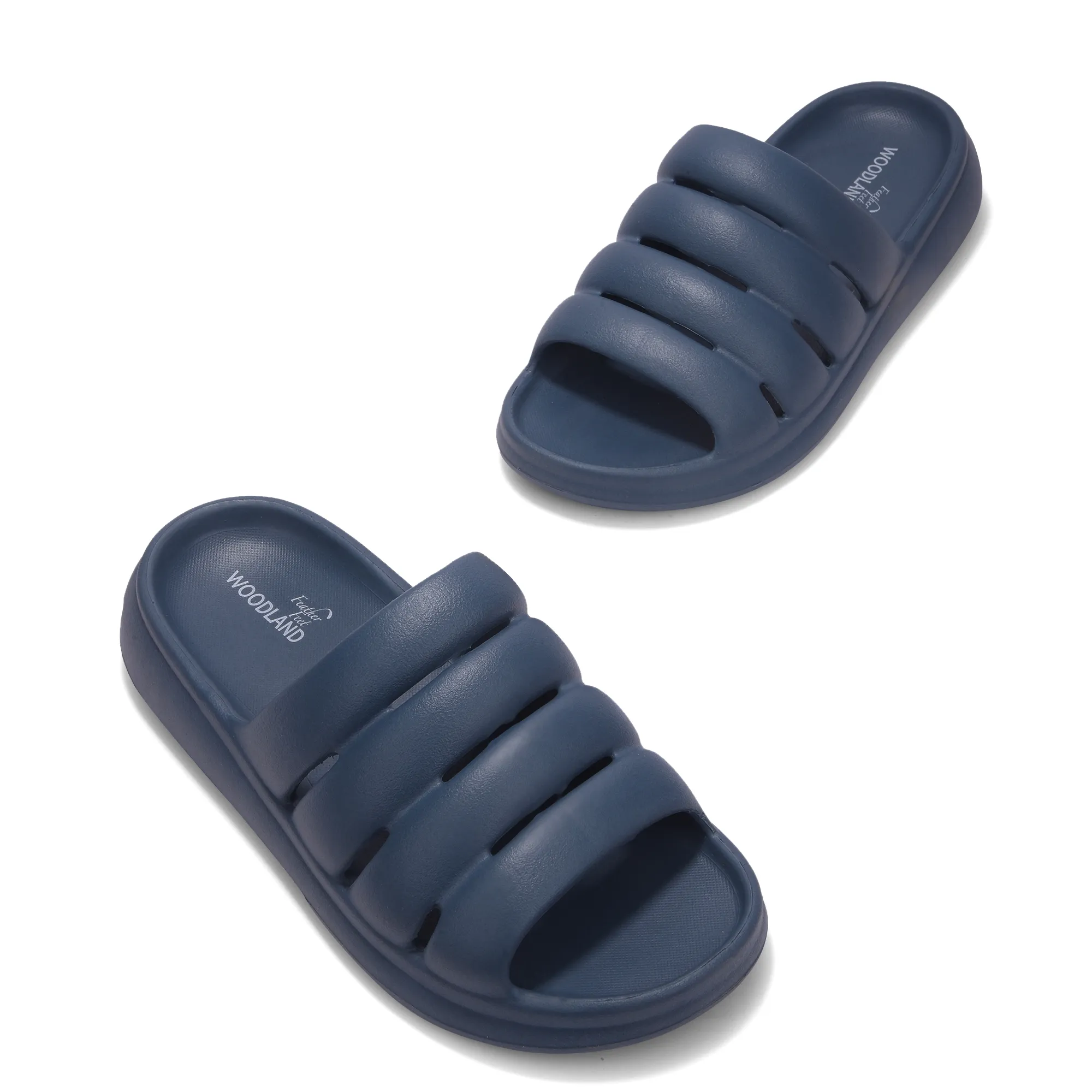 Denim Woodland Men EVA Slider Slippers - Thumbnail 4