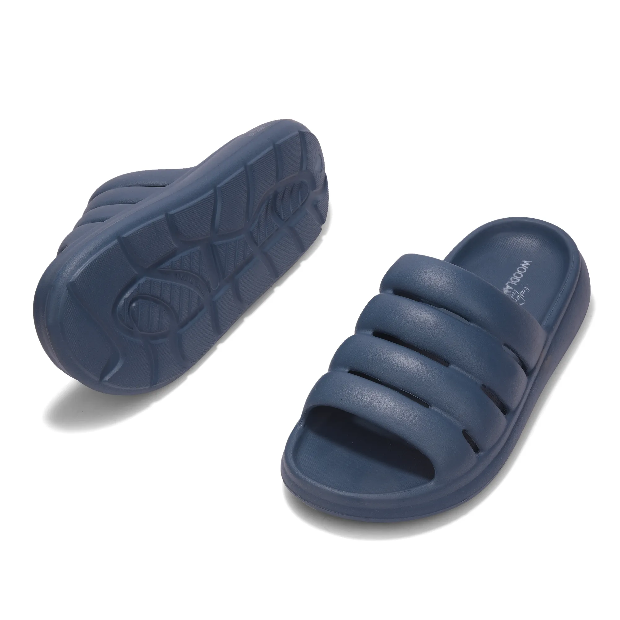 Denim Woodland Men EVA Slider Slippers - Thumbnail 6
