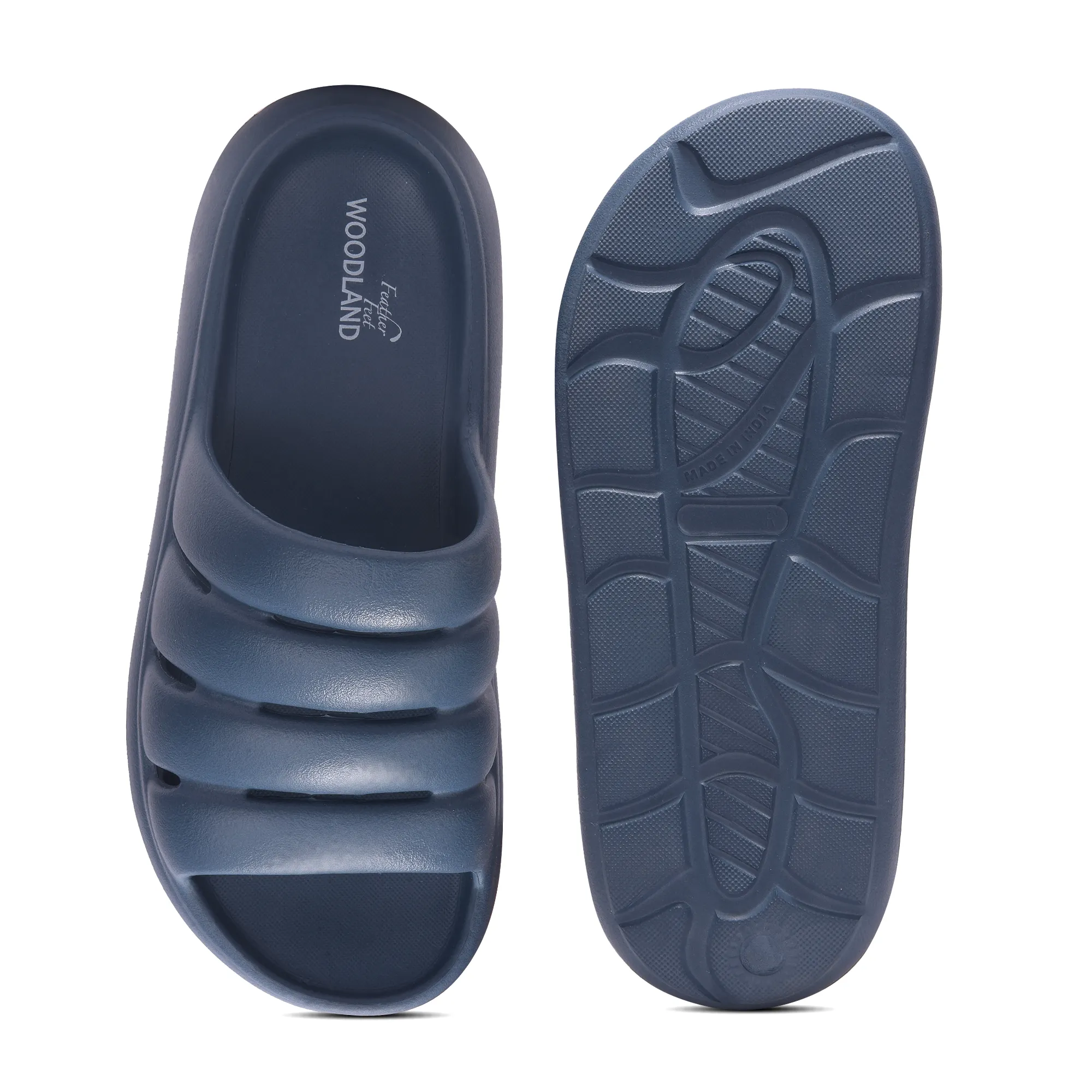 Denim Woodland Men EVA Slider Slippers - Thumbnail 9