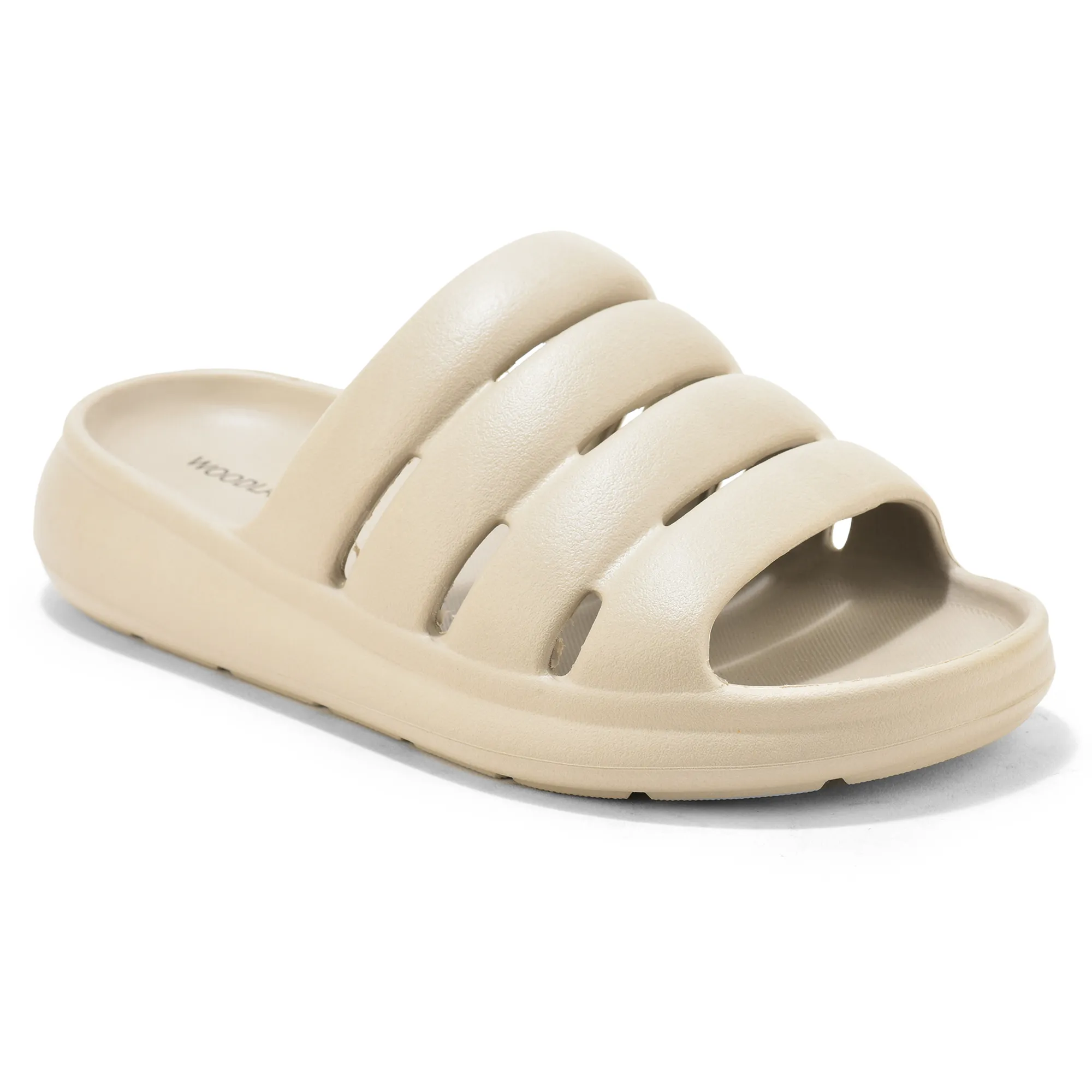 Taupe Woodland Men EVA Slider Slippers - Thumbnail 3