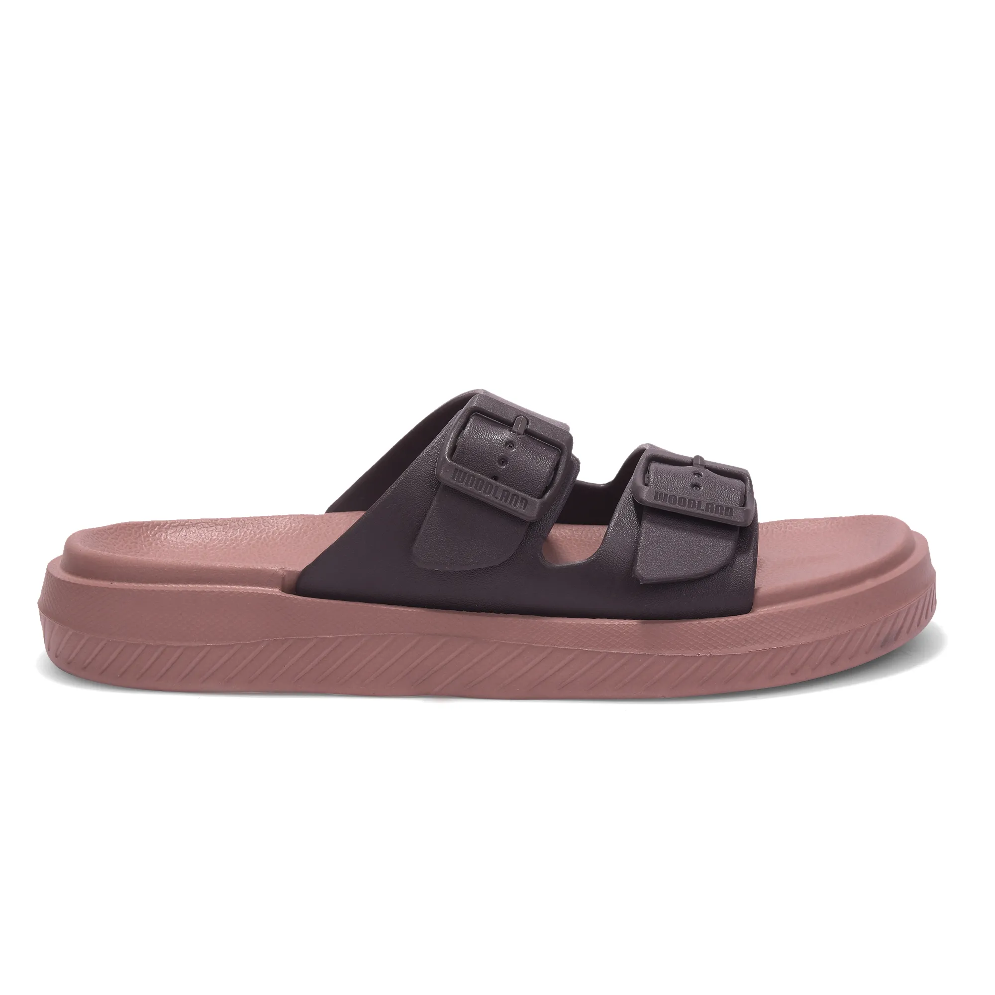 Woodland Men’s Dark Brown Lightweight Daily Slide Slippers - Thumbnail 2