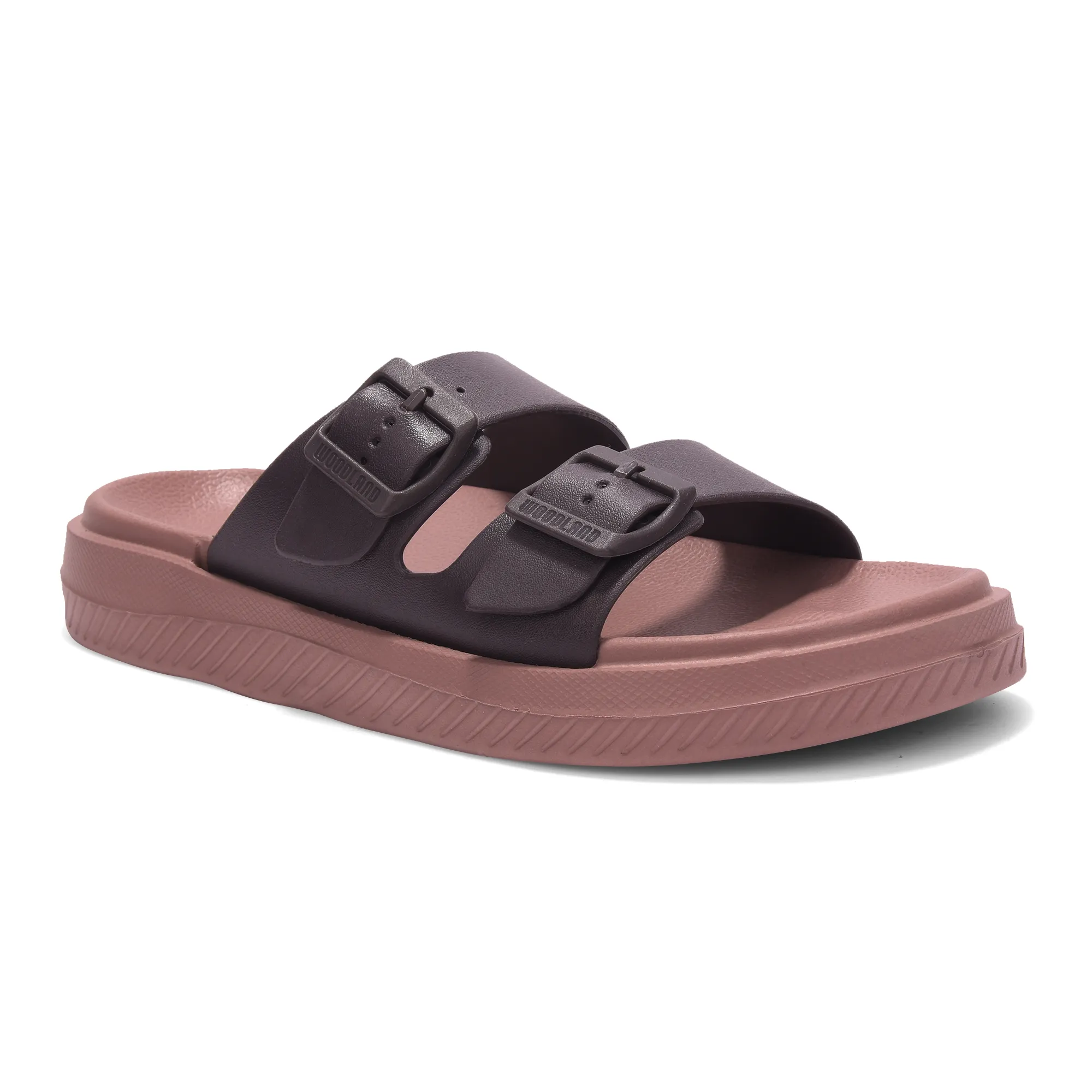 Woodland Men’s Dark Brown Lightweight Daily Slide Slippers - Thumbnail 3