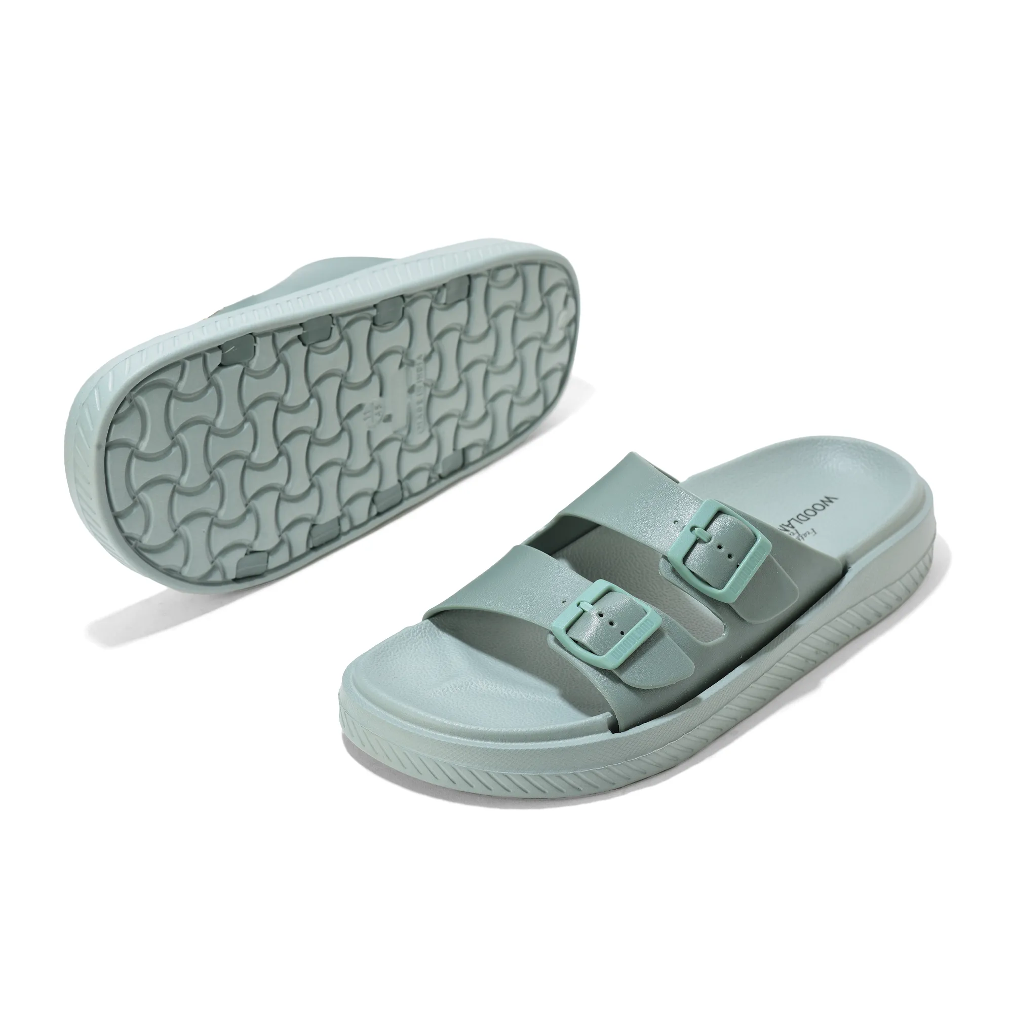 Woodland Men's Smoke Lightweight Daily Slide Slippers 7
