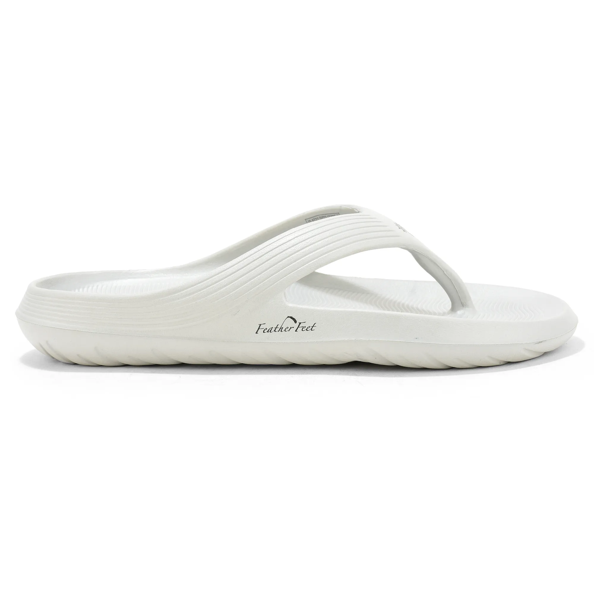 Woodland Men Light Grey EVA Slipper Flip-Flops - Image 1
