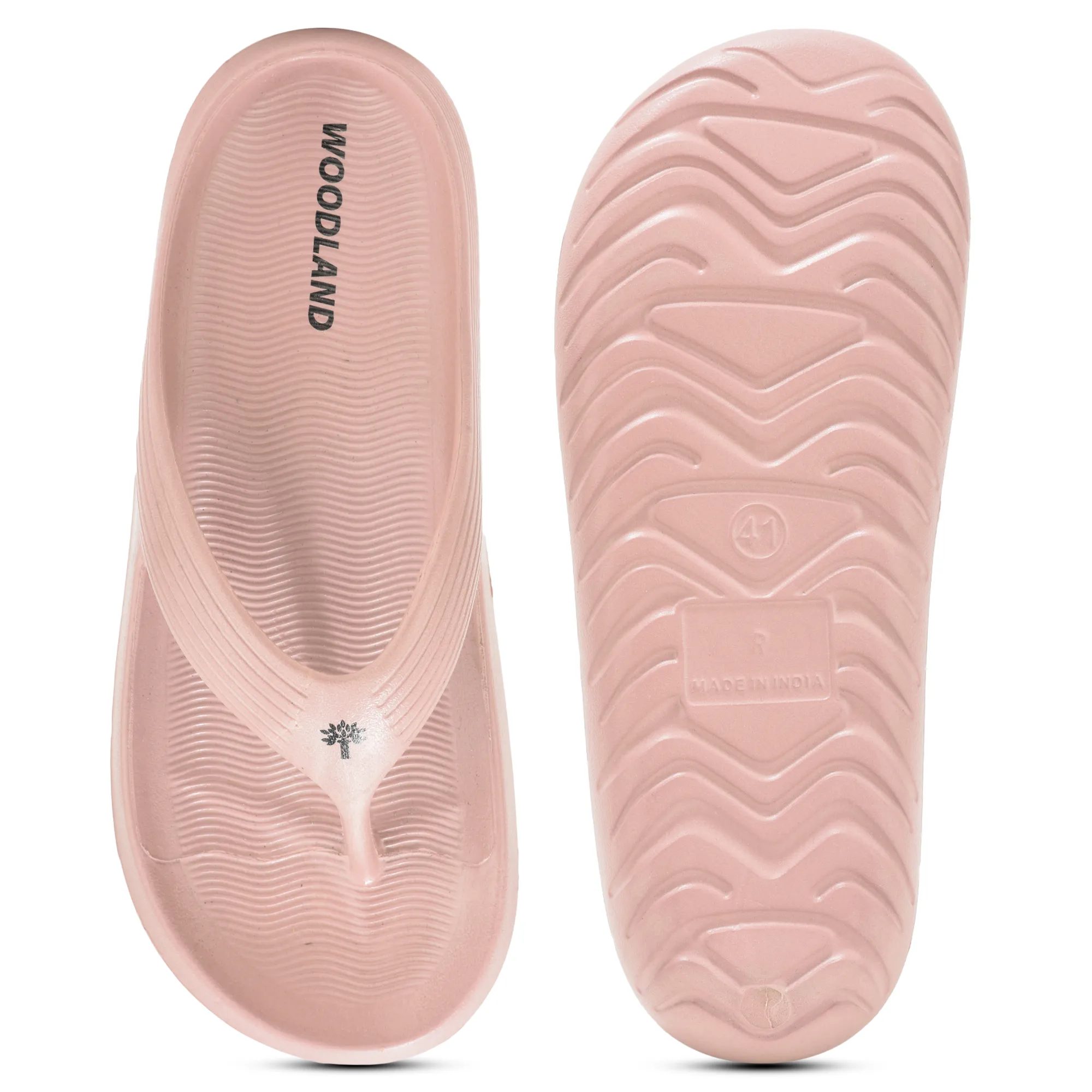 Woodland Men Mocha EVA Slipper Flip-Flops - Thumbnail 8