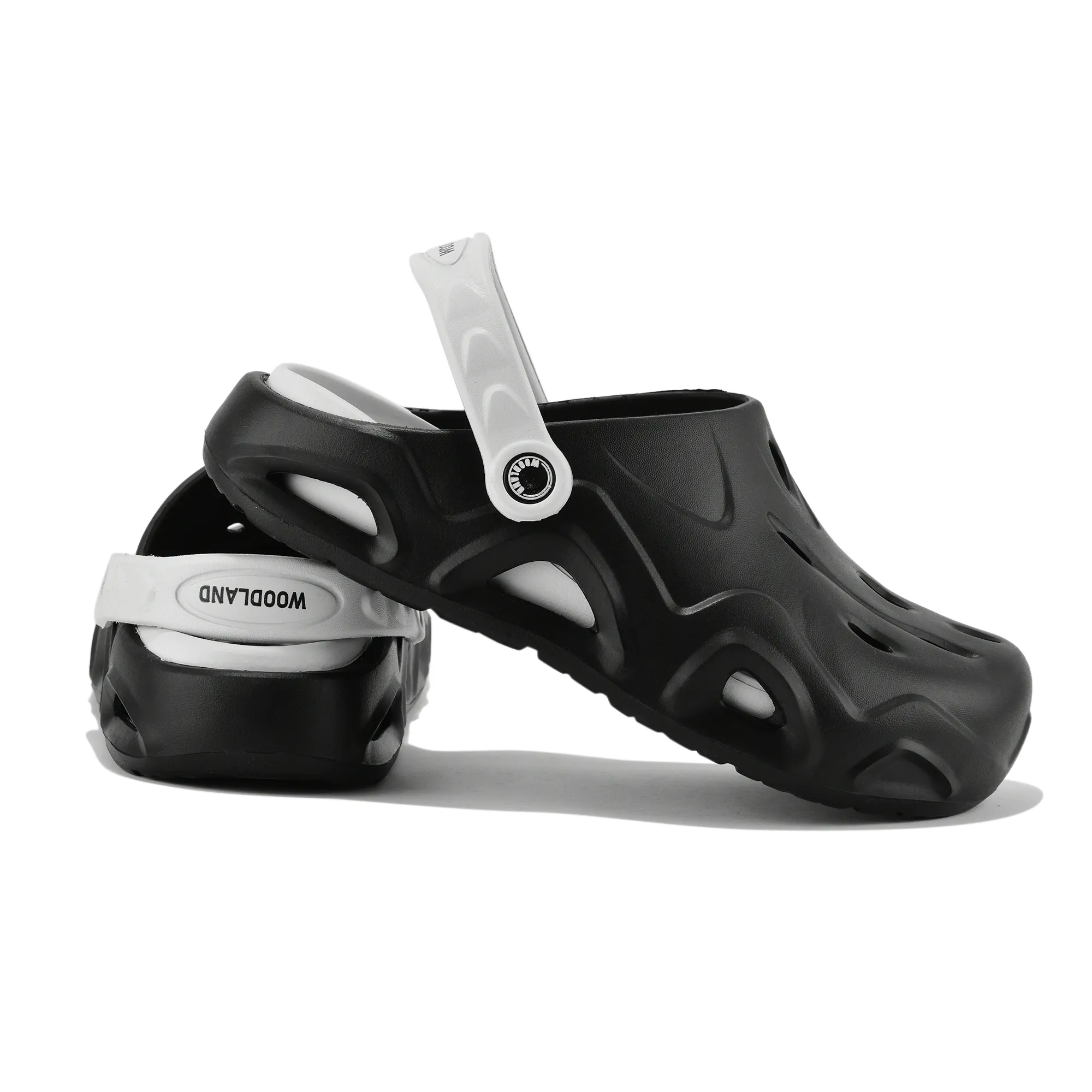 Woodland Black/Lgrey Eva Mens Sliper Slider  - Thumbnail 10