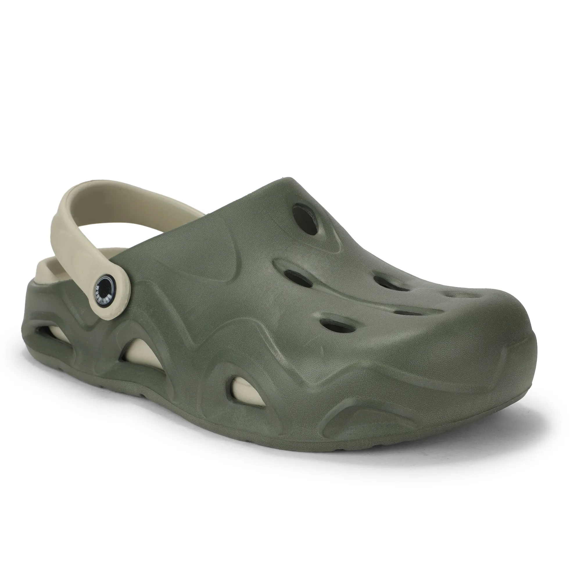 Woodland Olive/Khaki Eva Mens Sliper Slider  - Thumbnail 3