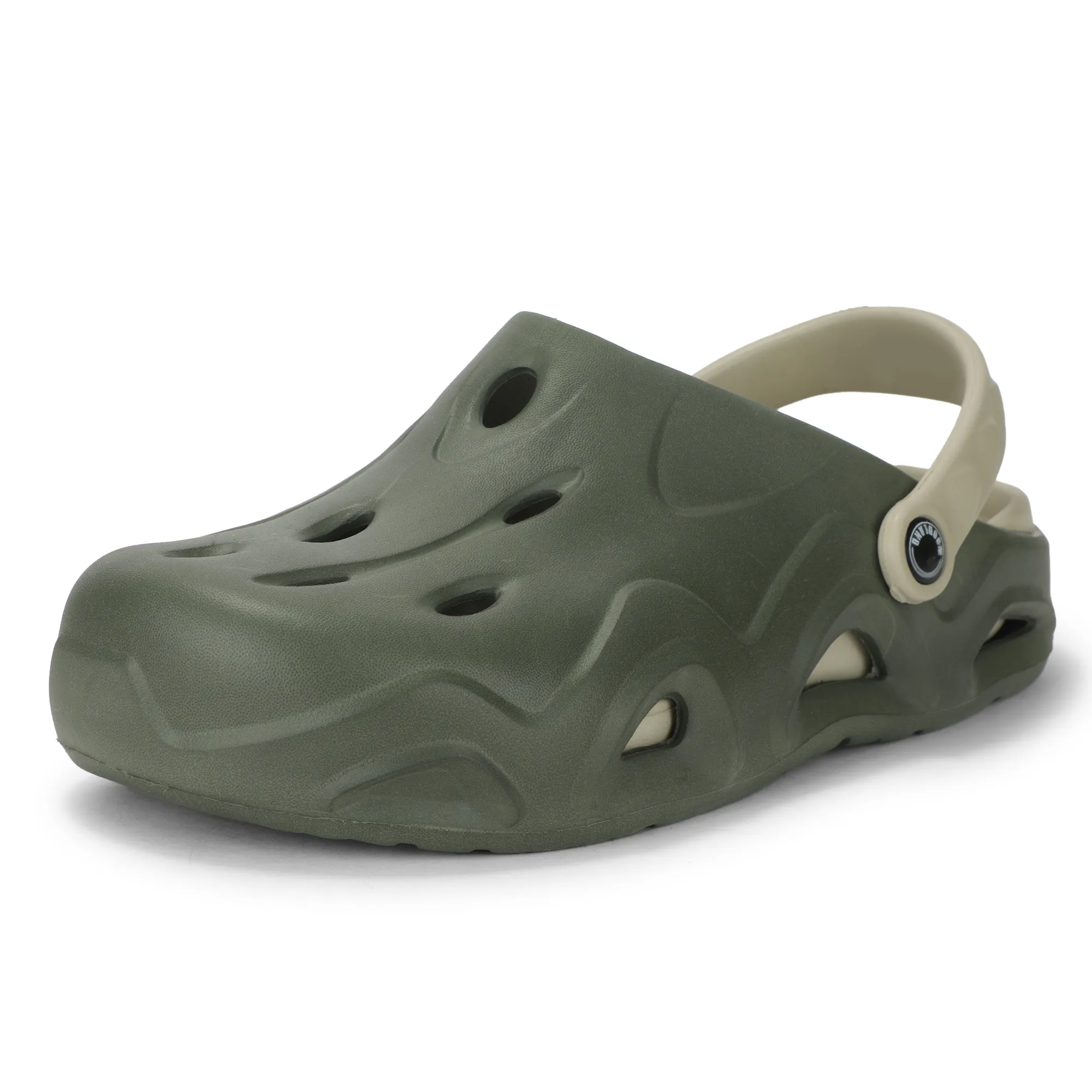 Woodland Olive/Khaki Eva Mens Sliper Slider  - Thumbnail 4