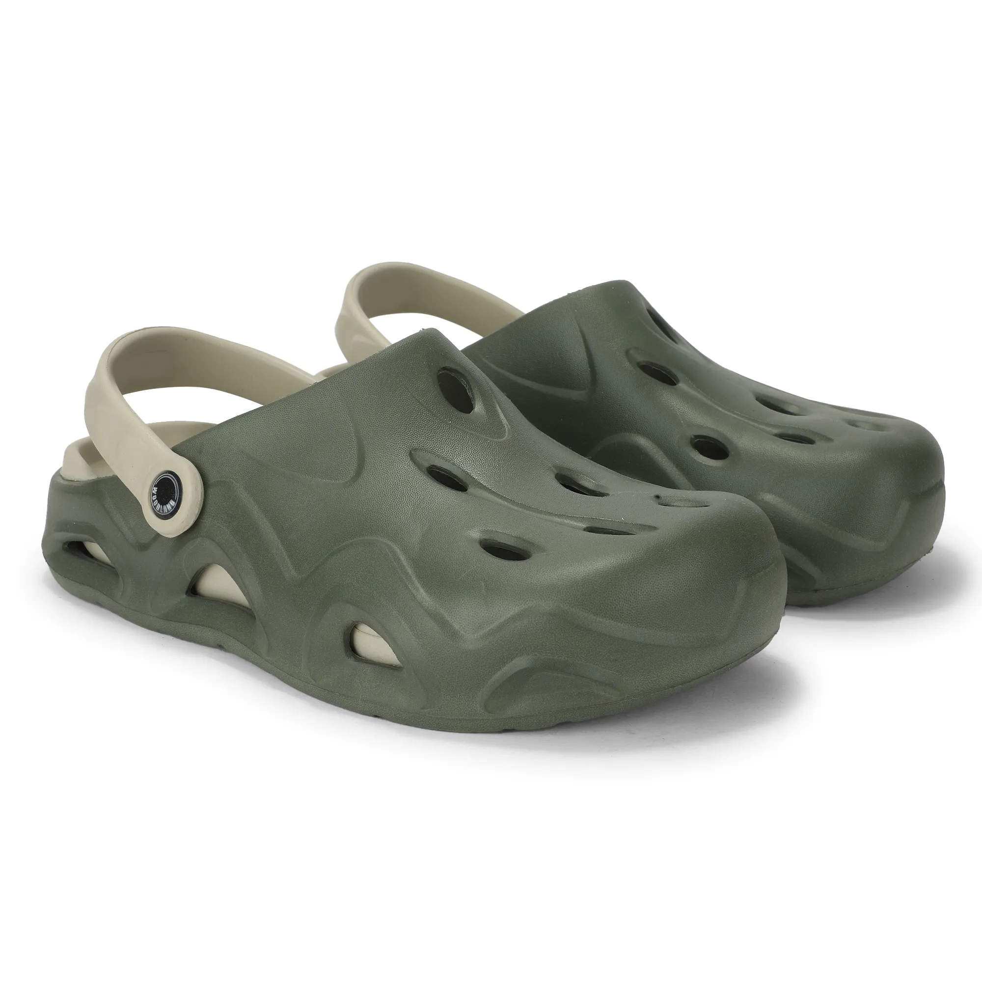 Woodland Olive/Khaki Eva Mens Sliper Slider  - Thumbnail 8