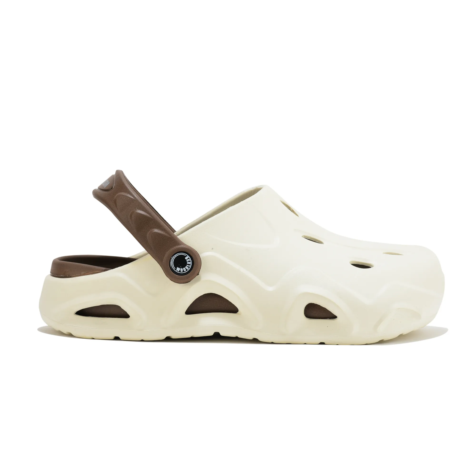 Woodland OWhite/Brown Eva Mens Sliper Slider  - Thumbnail 2