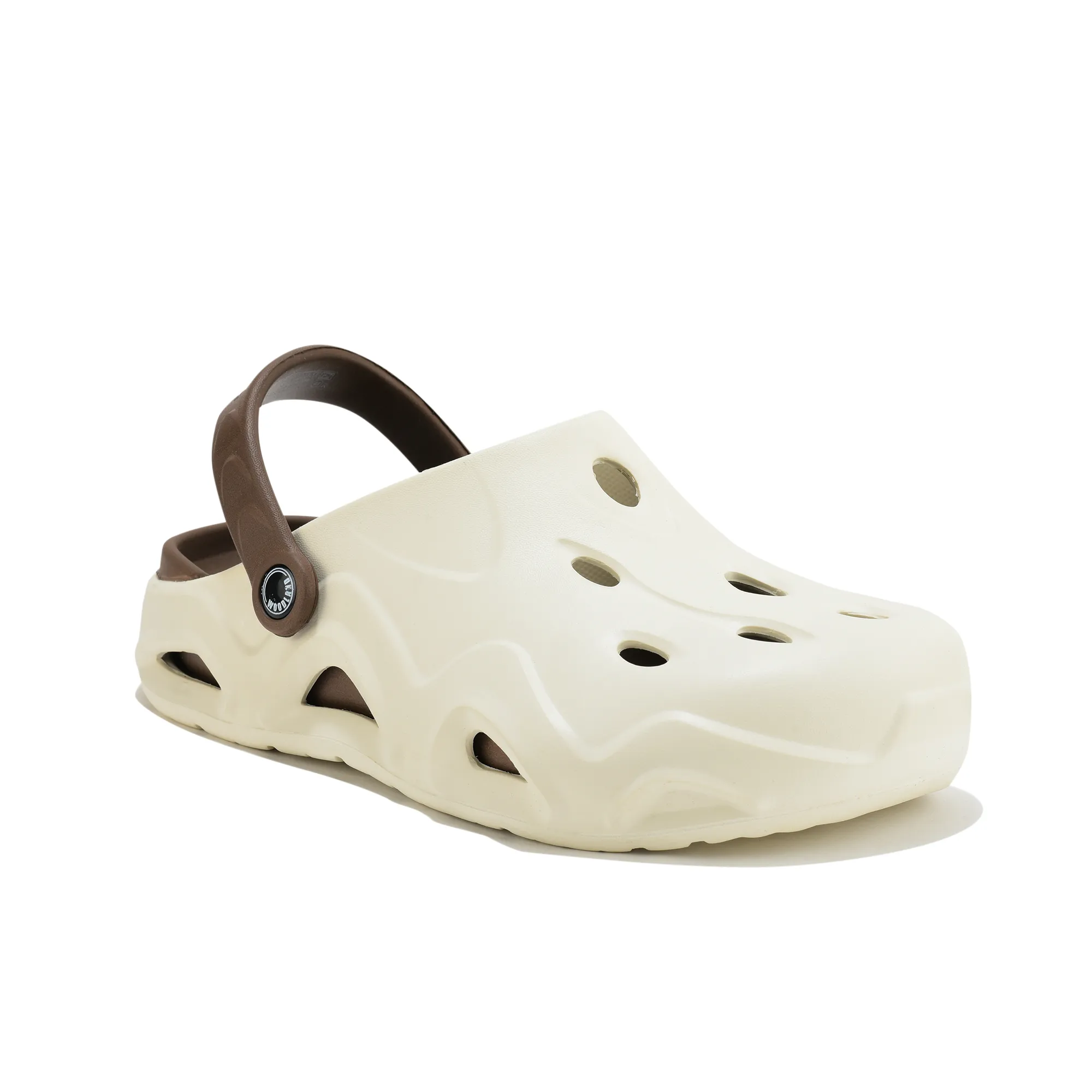 Woodland OWhite/Brown Eva Mens Sliper Slider  - Thumbnail 13