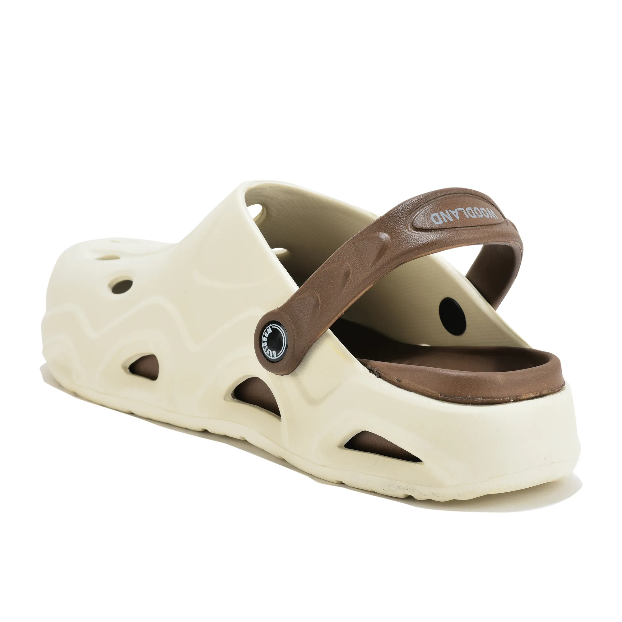Woodland OWhite/Brown Eva Mens Sliper Slider  - Thumbnail 7